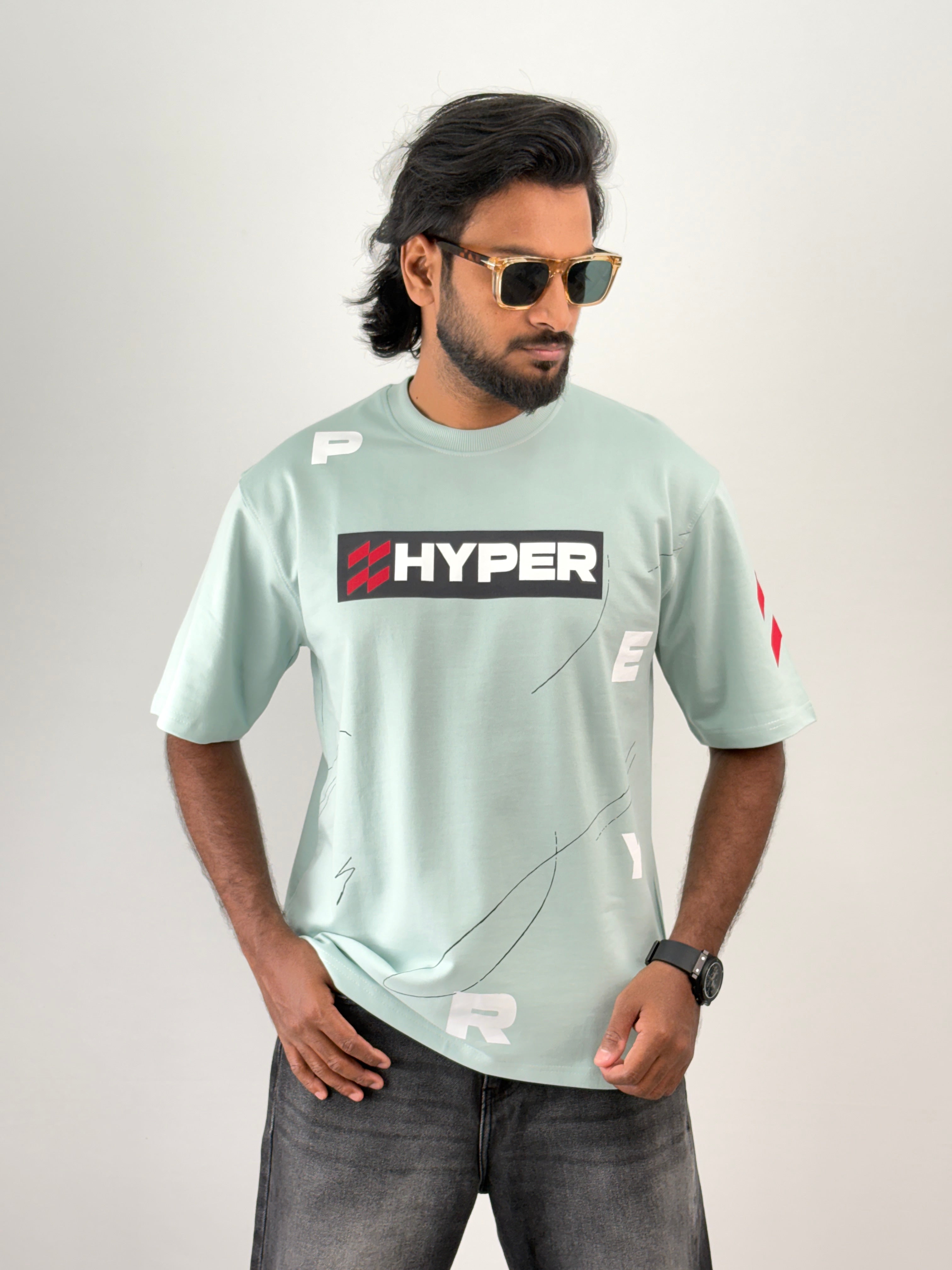 Light Green Oversized T-Shirt