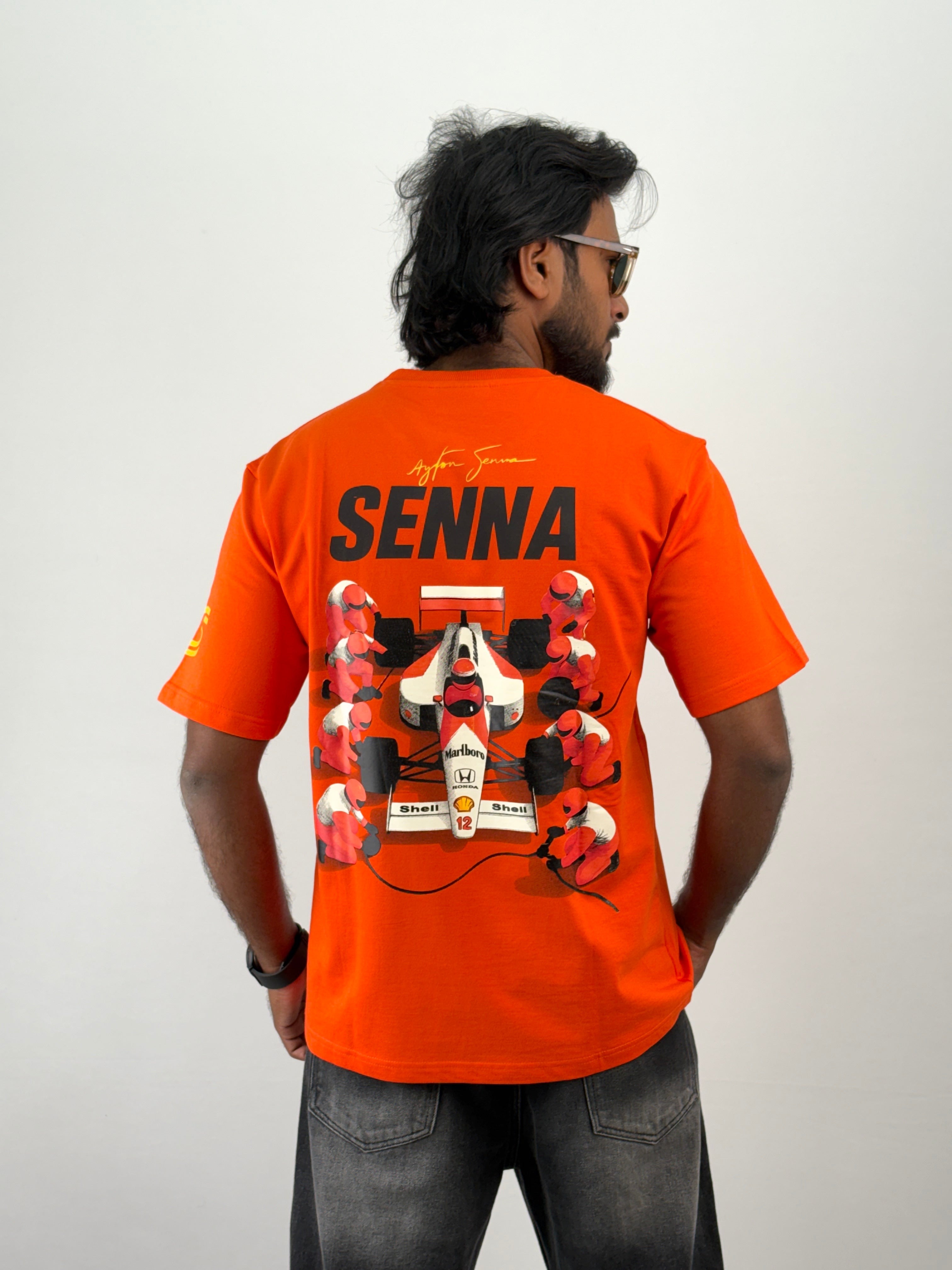 Orange Oversized T-Shirt