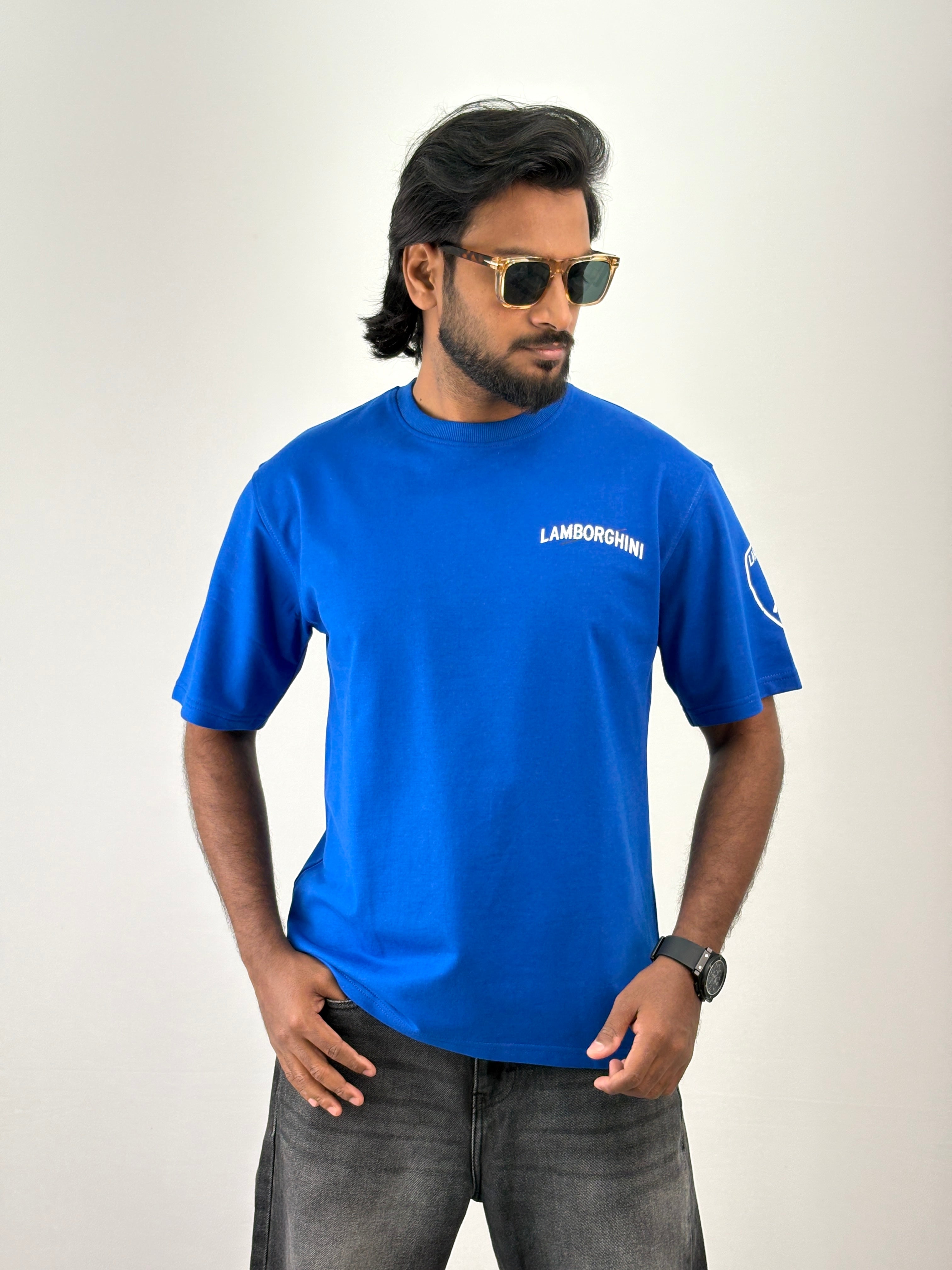 Blue Oversized T-Shirt