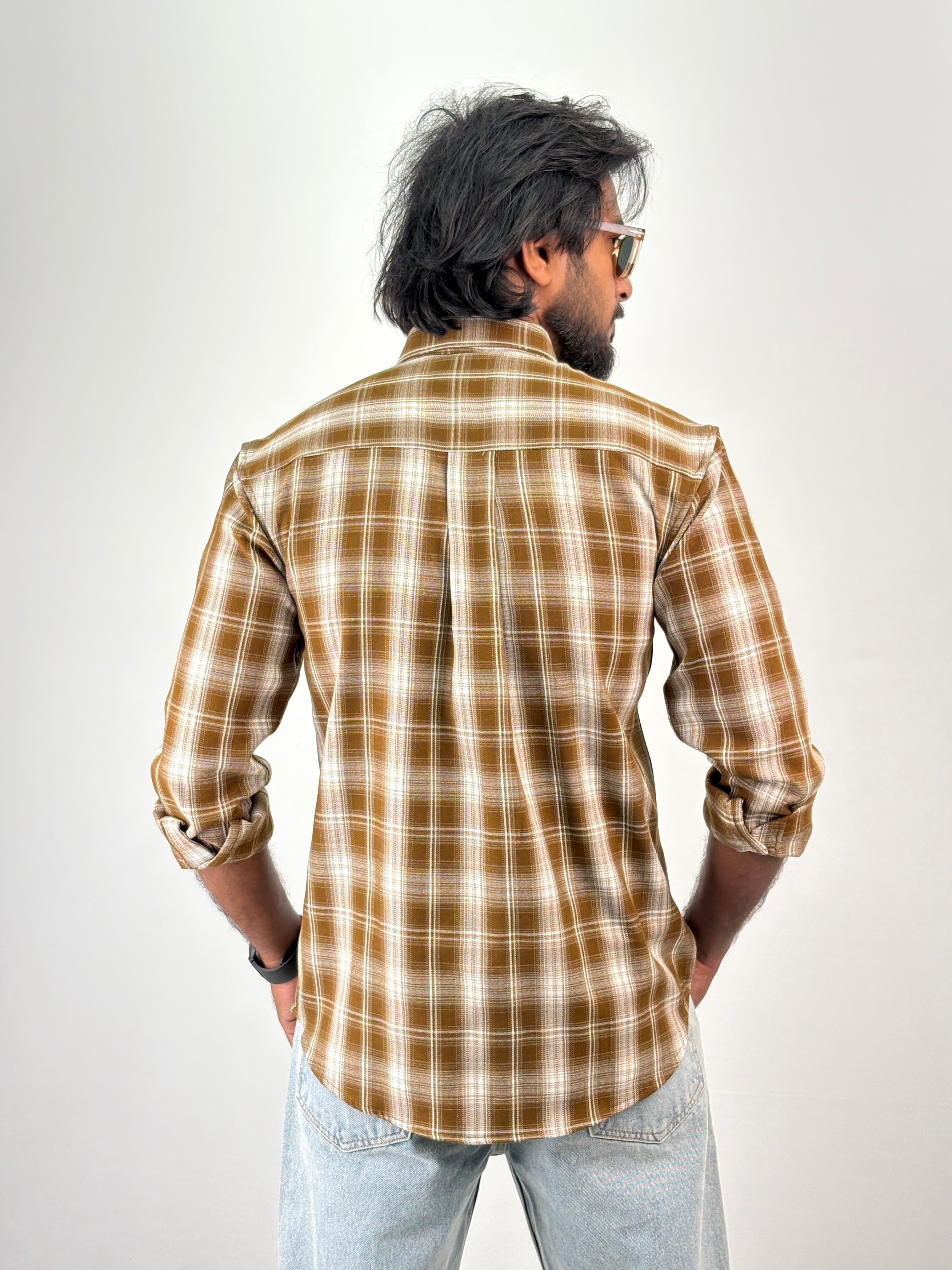 Khaki Flannel Shirt