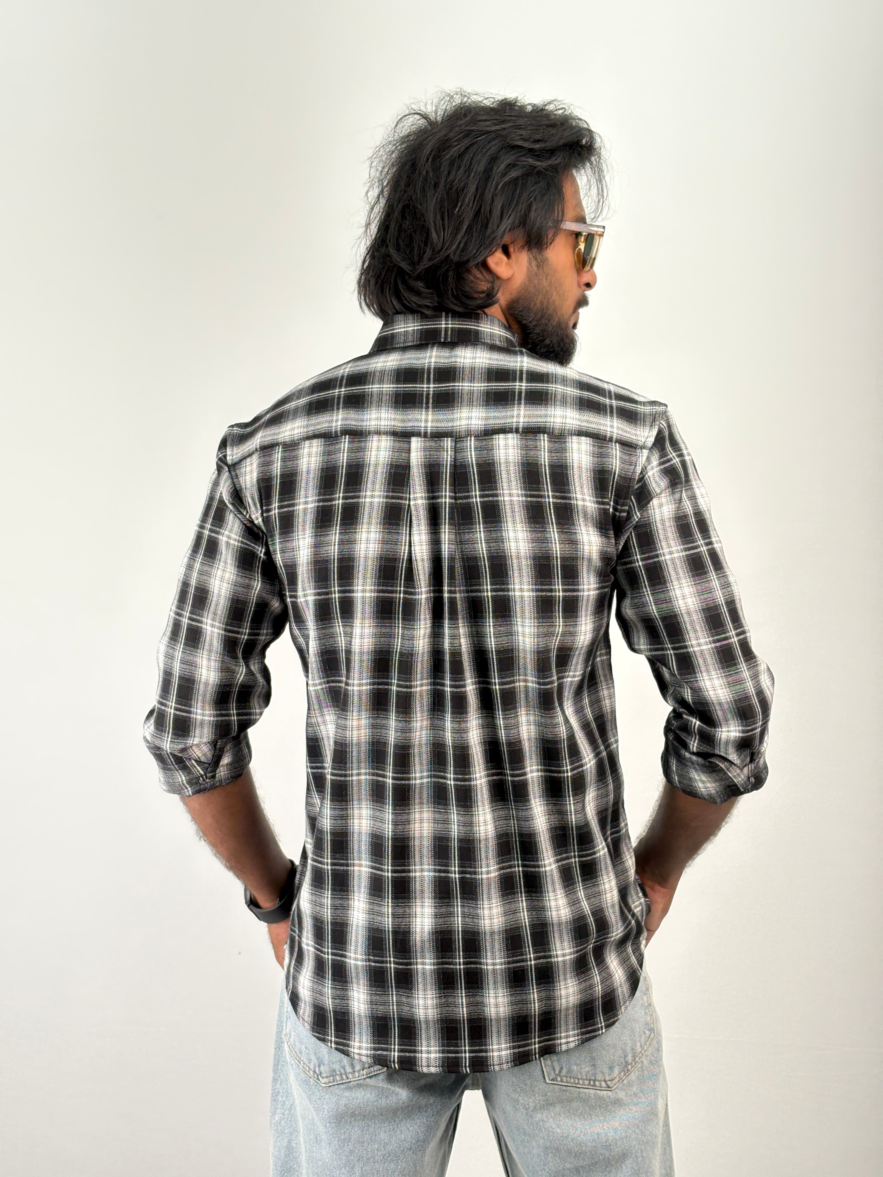Black Flannel Shirt