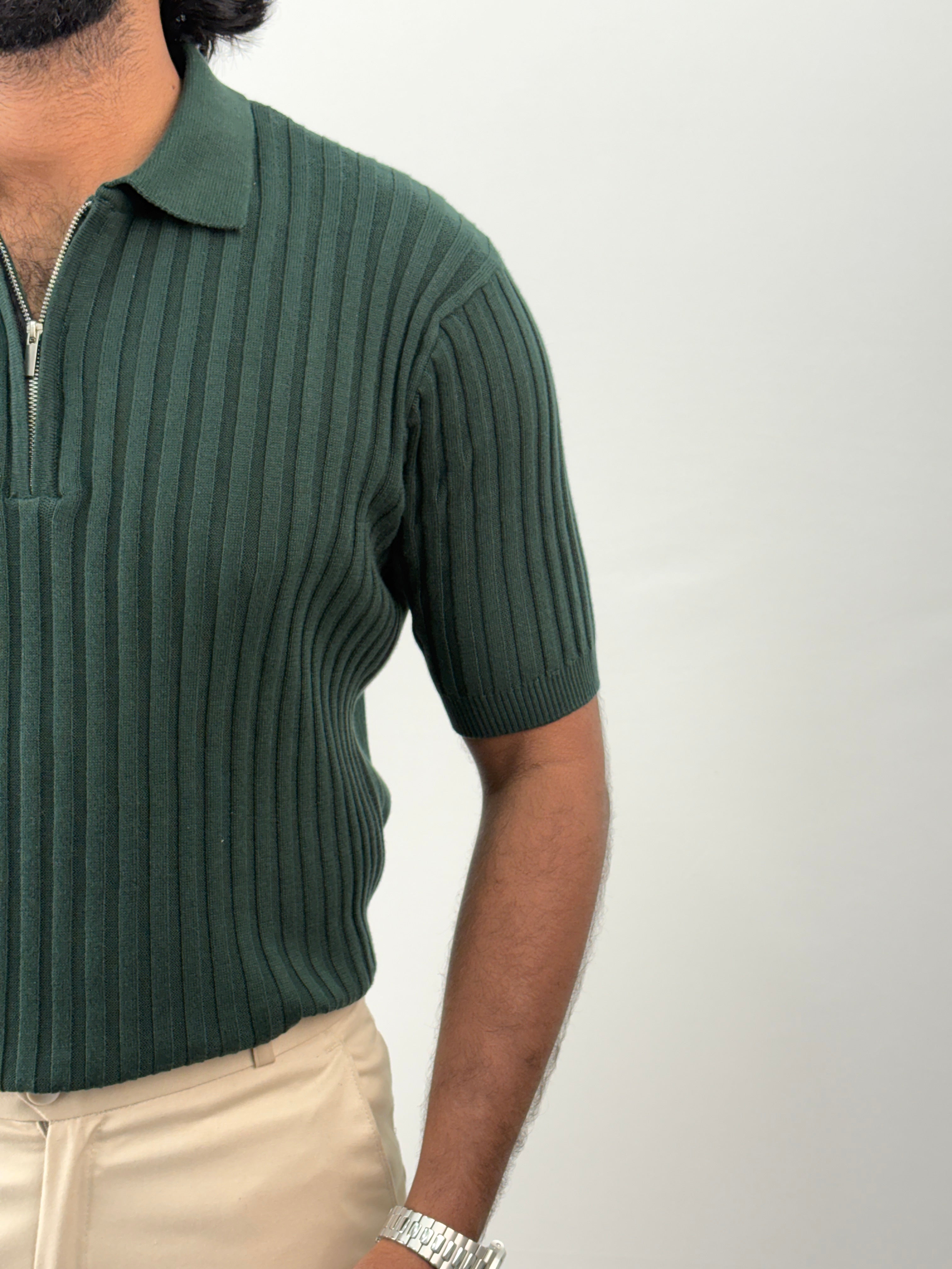 Dark Green Polo T-Shirt
