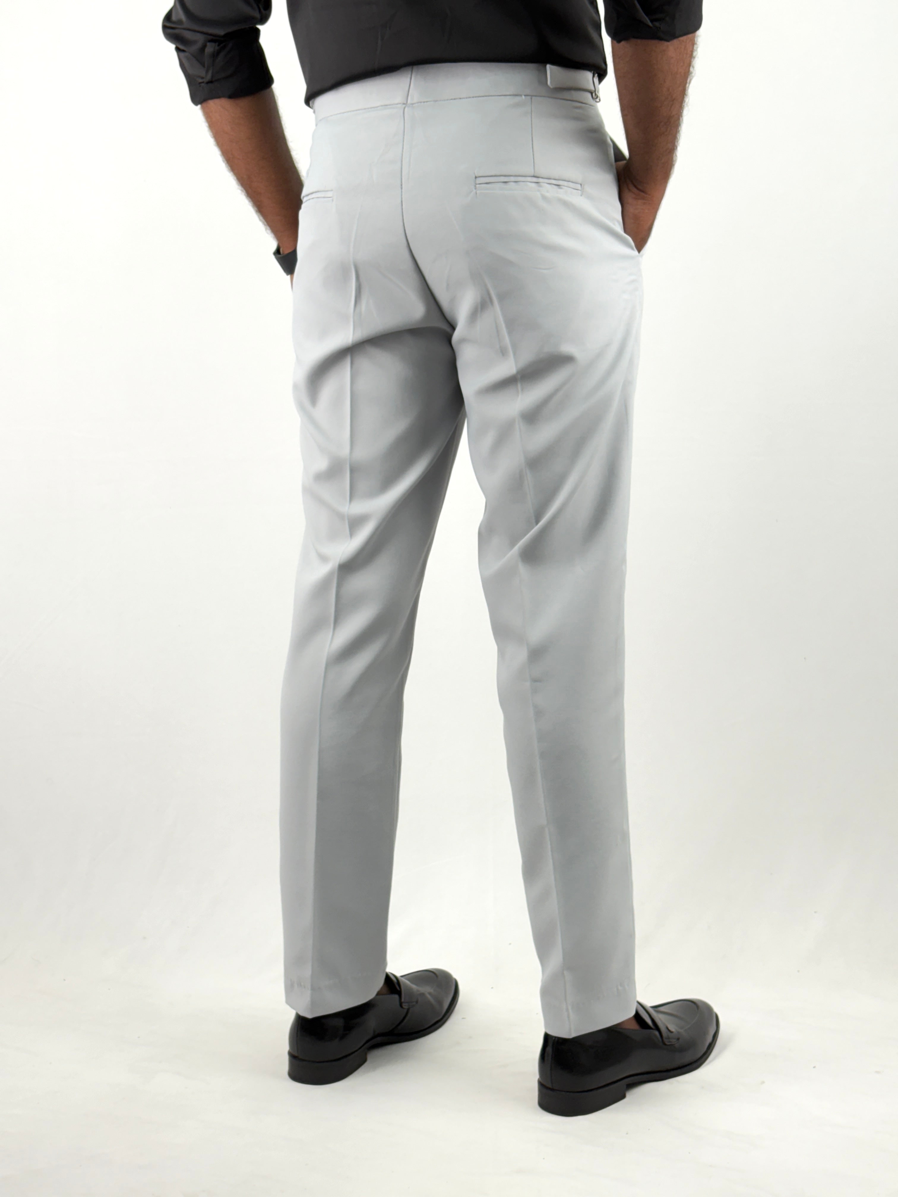 Light Grey Gurkha Pants