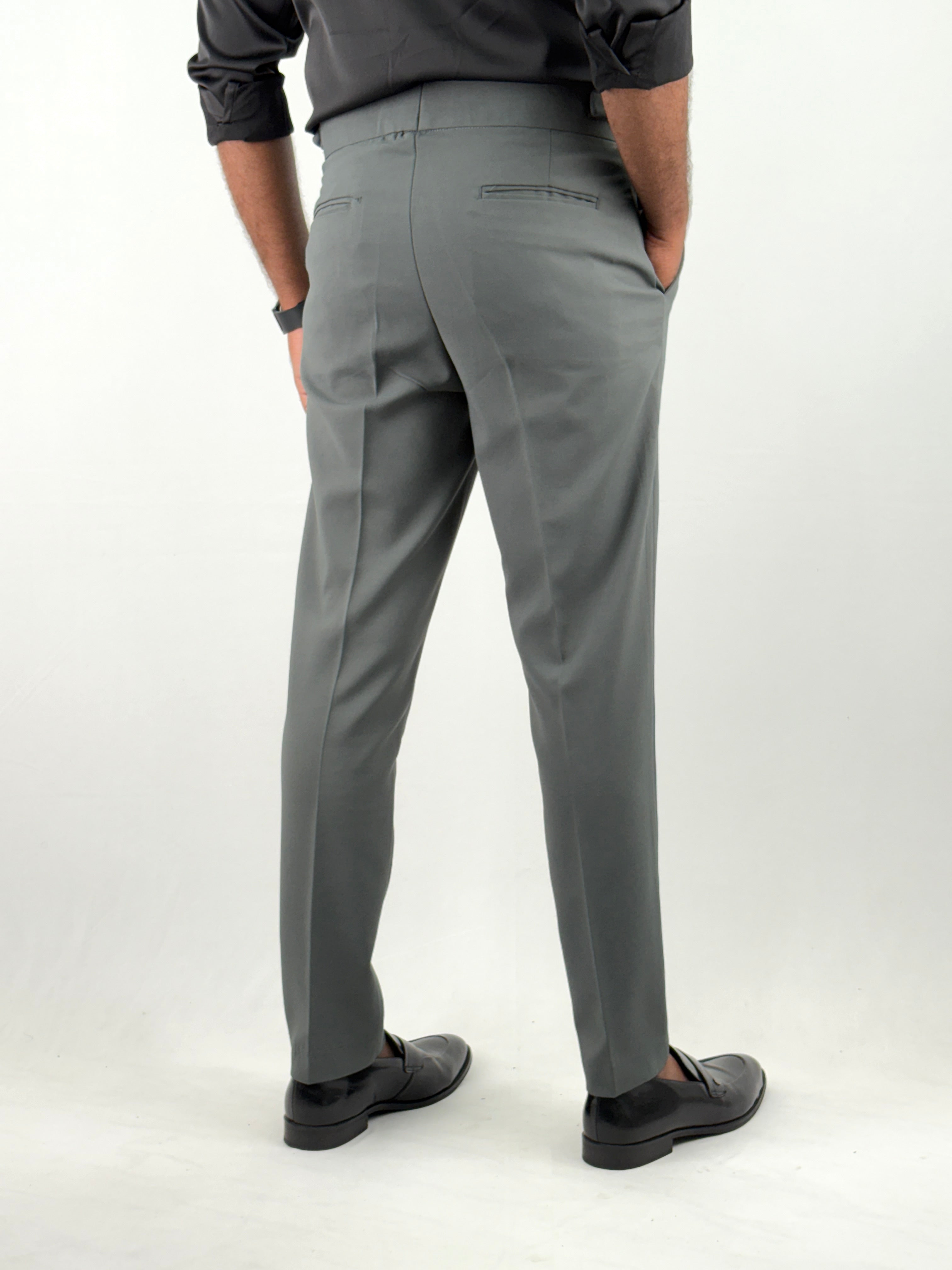 Grey Gurkha Pants