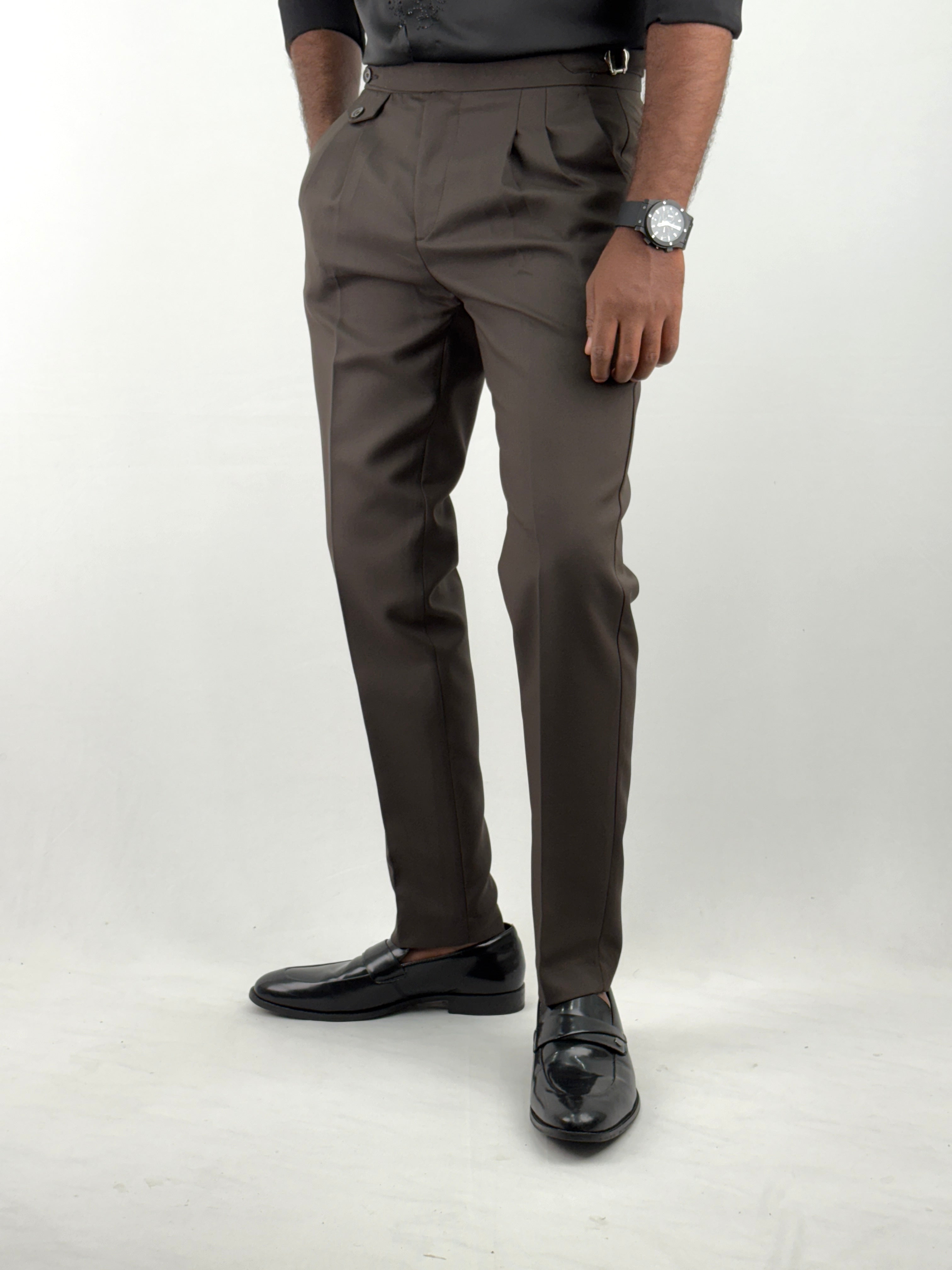 Dark Brown Gurkha Pants