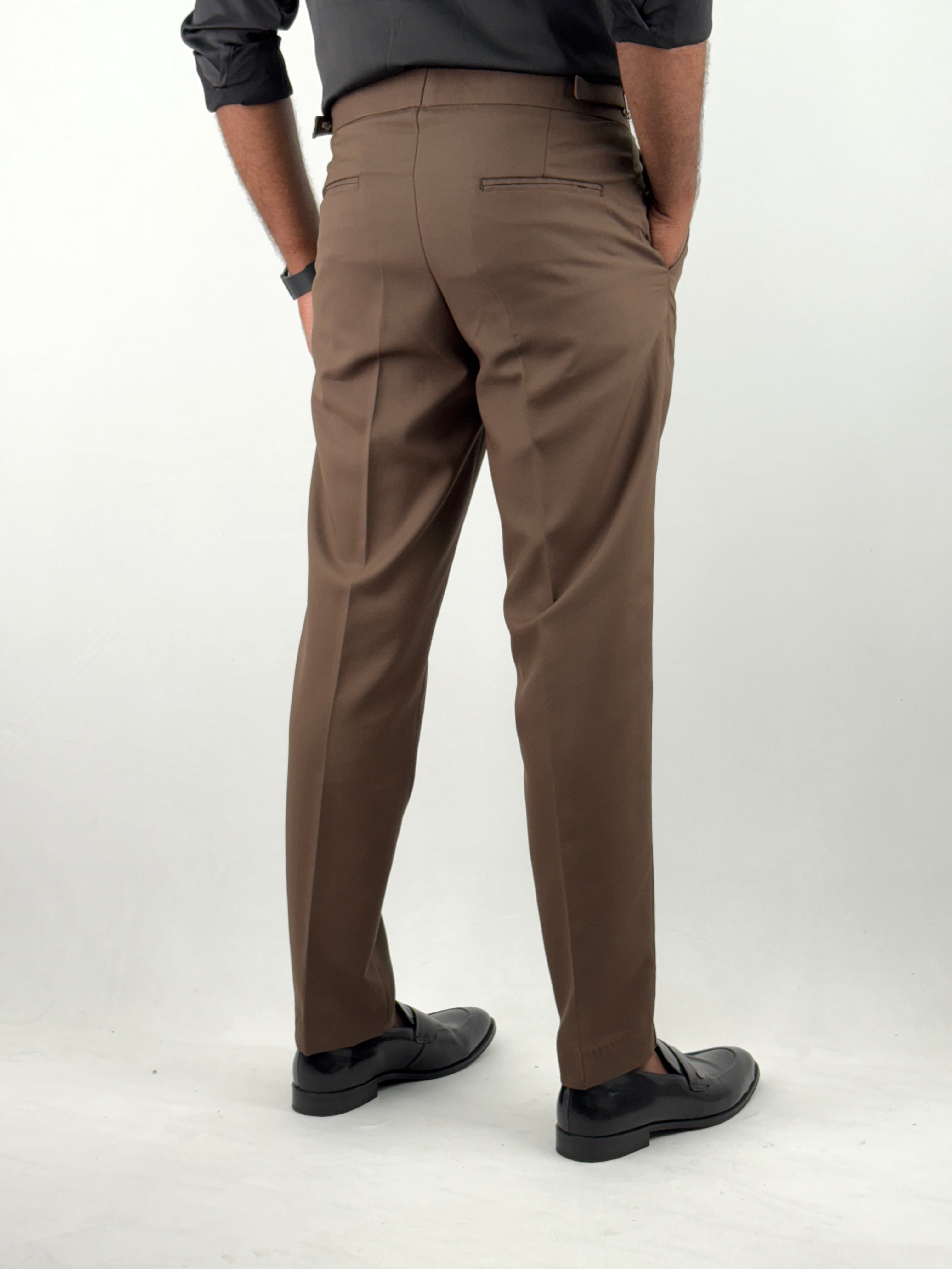 Brown Gurkha Pants