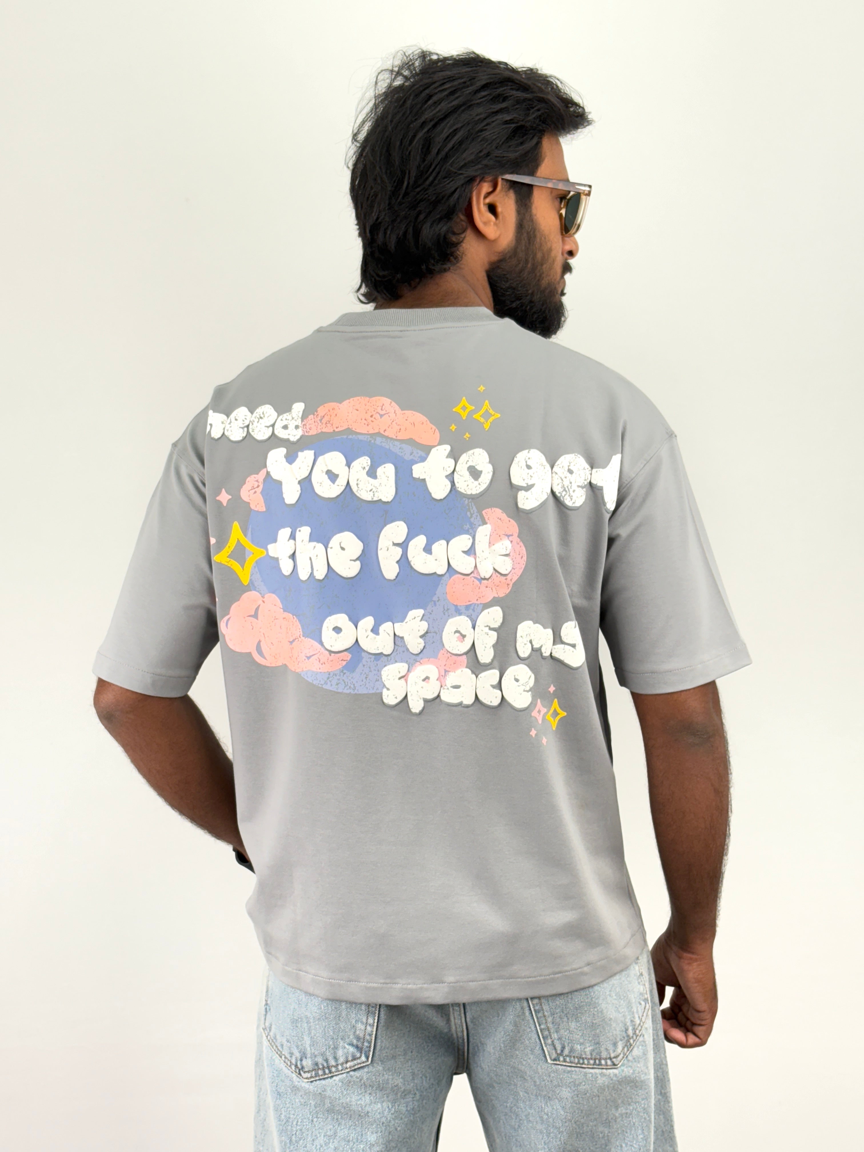 Grey Oversized T-Shirt