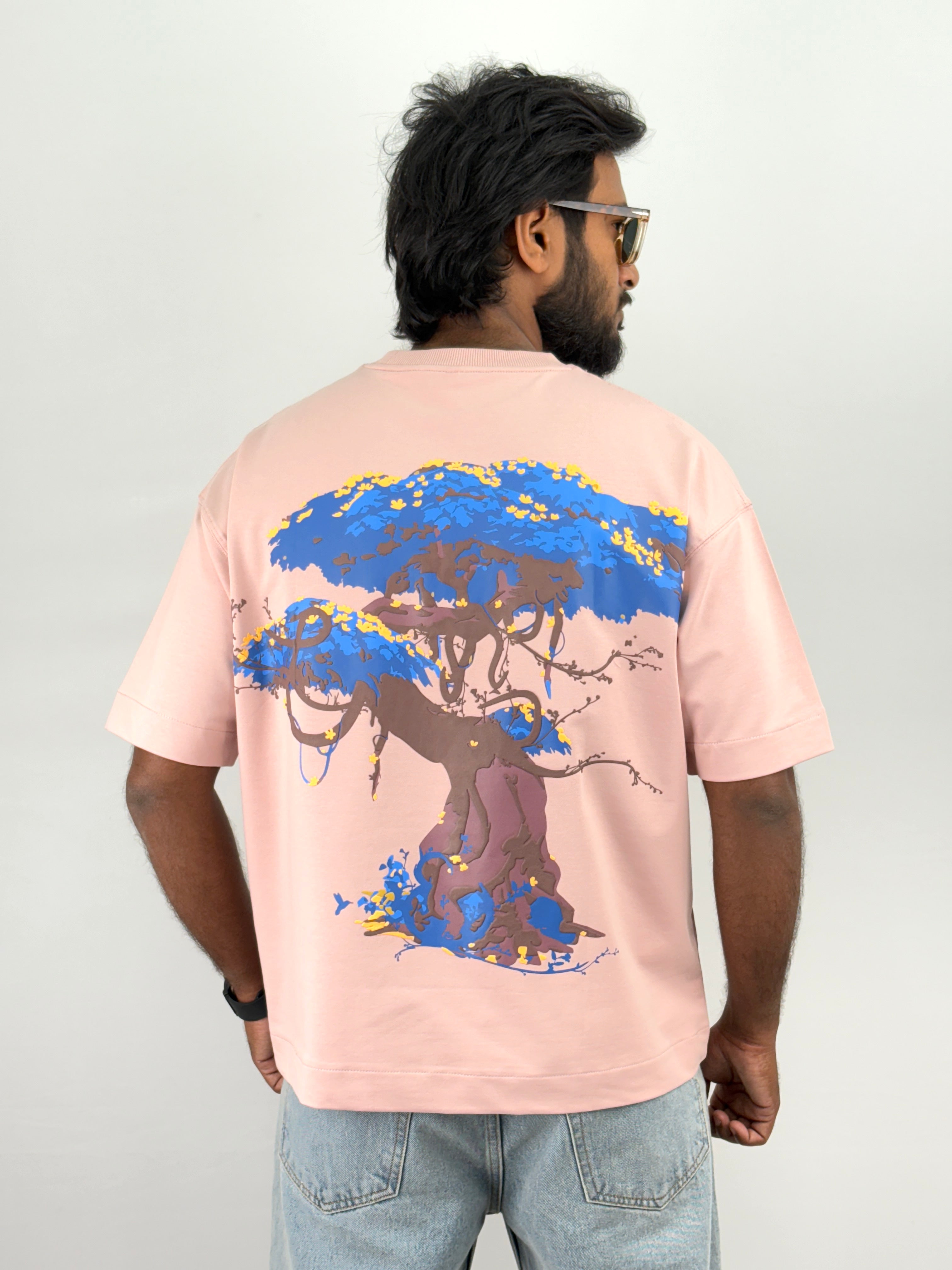 Peach Oversized T-Shirts
