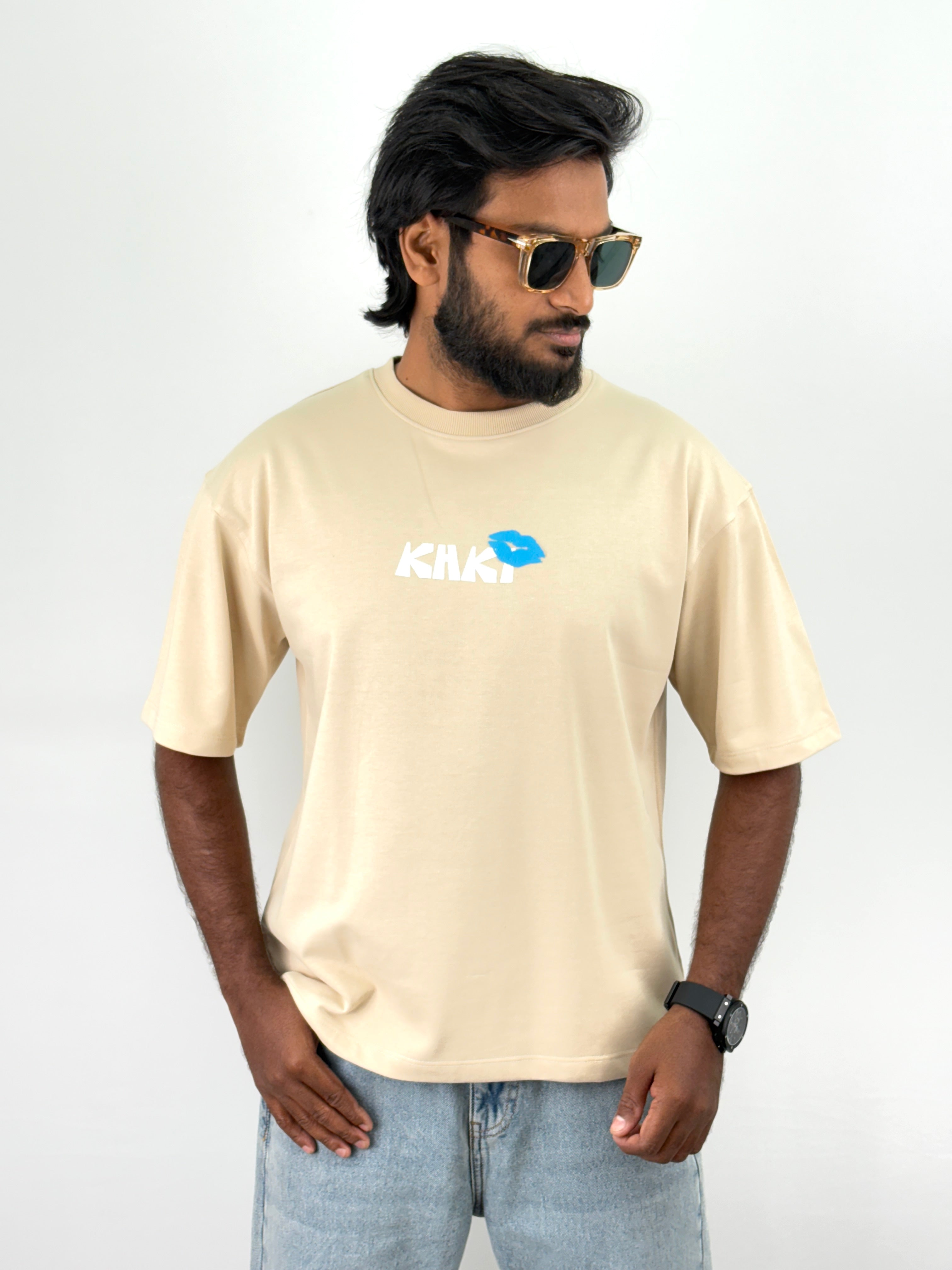 Beige Oversized T-Shirt