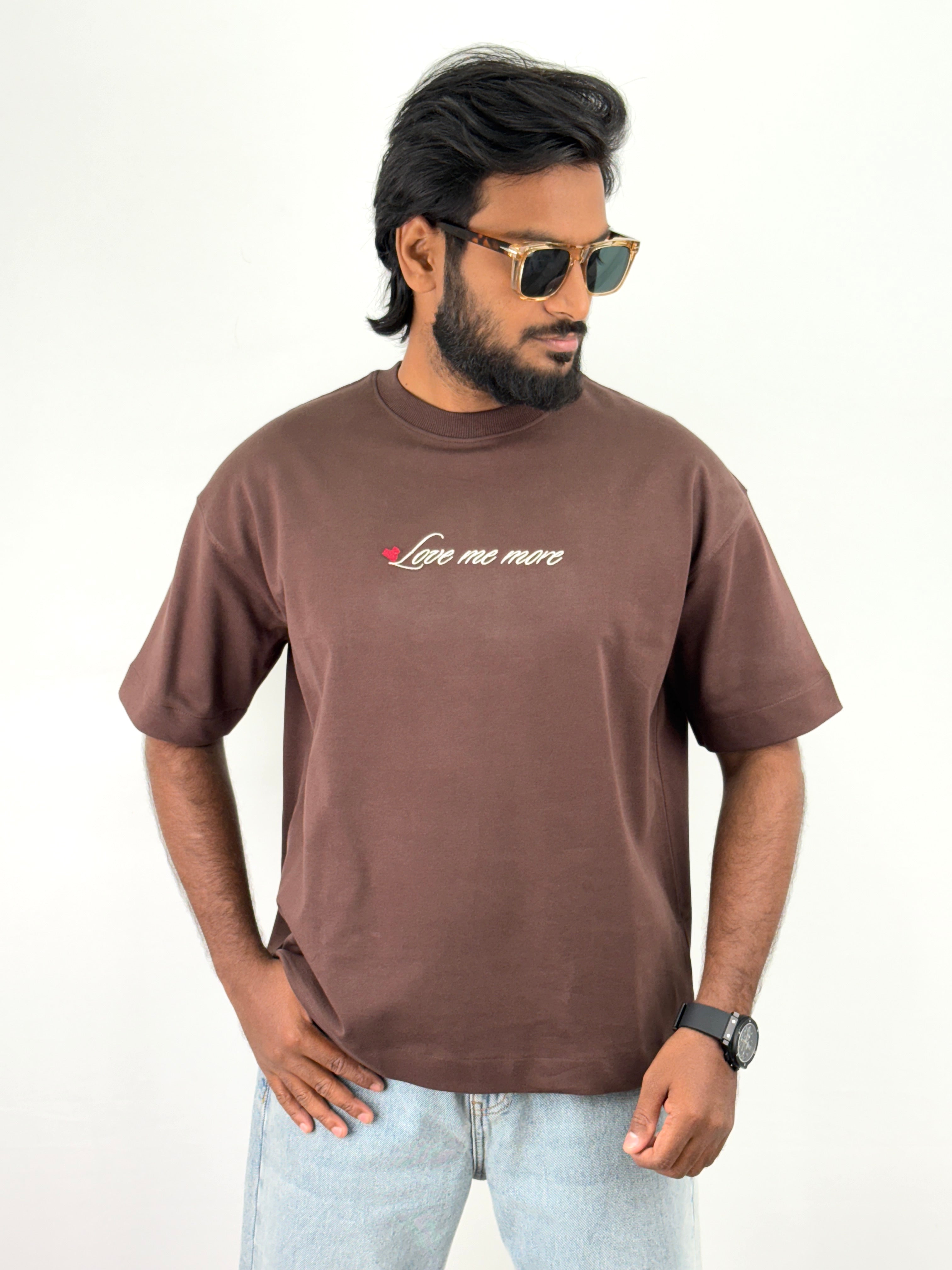 Brown Oversized T-Shirts