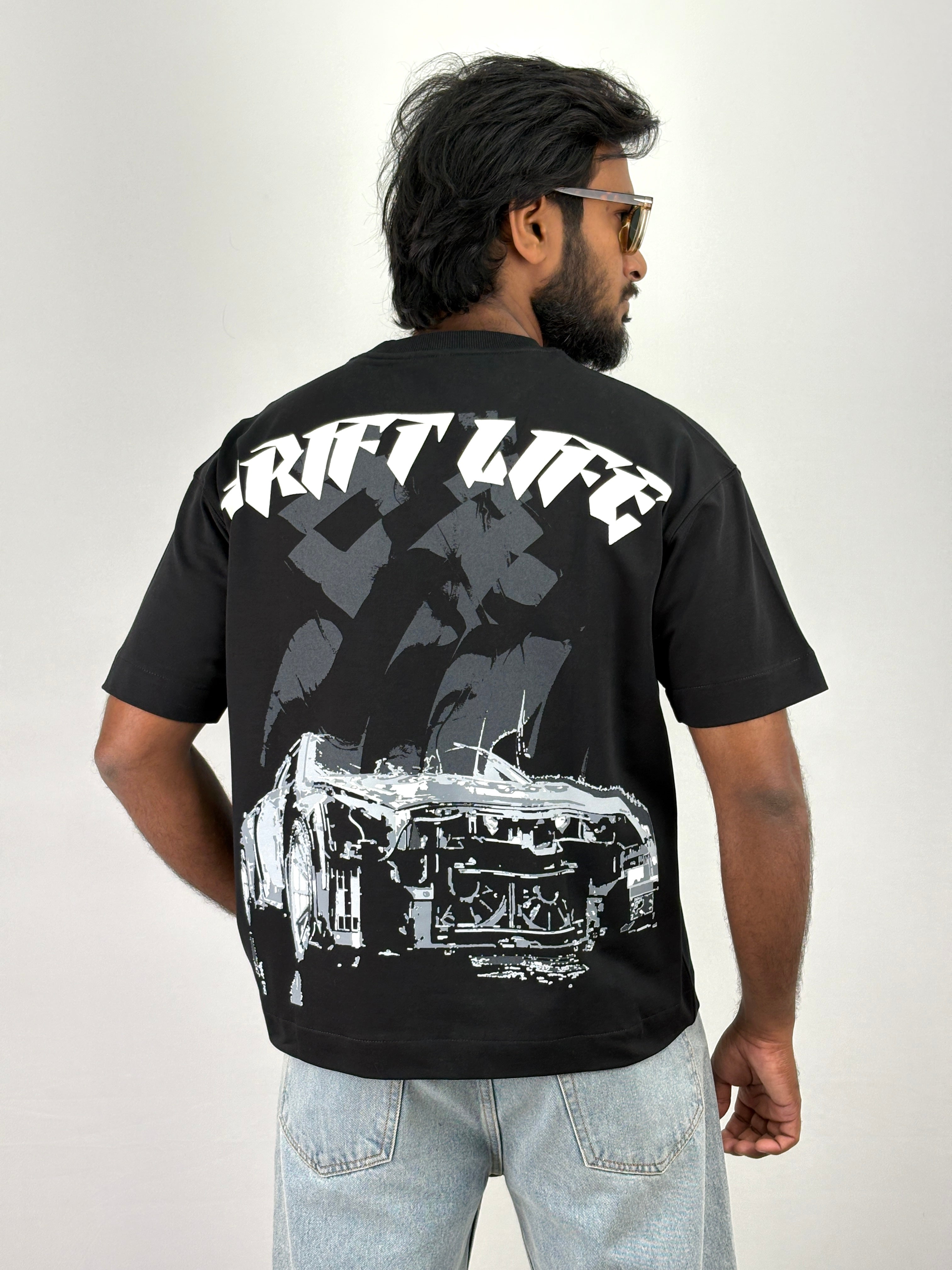 Black 3 Oversized T-Shirts