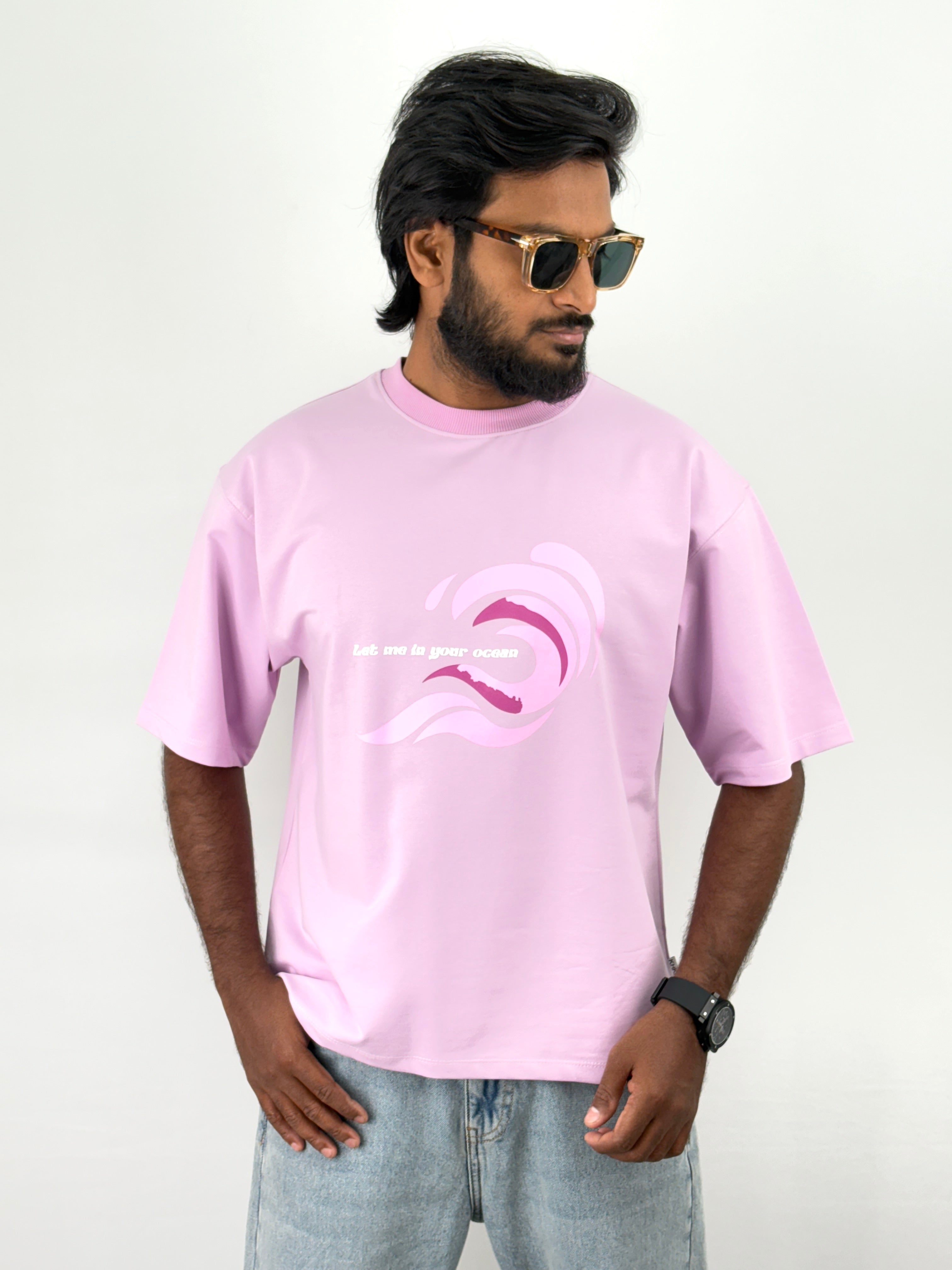 Pink Oversized T-Shirts