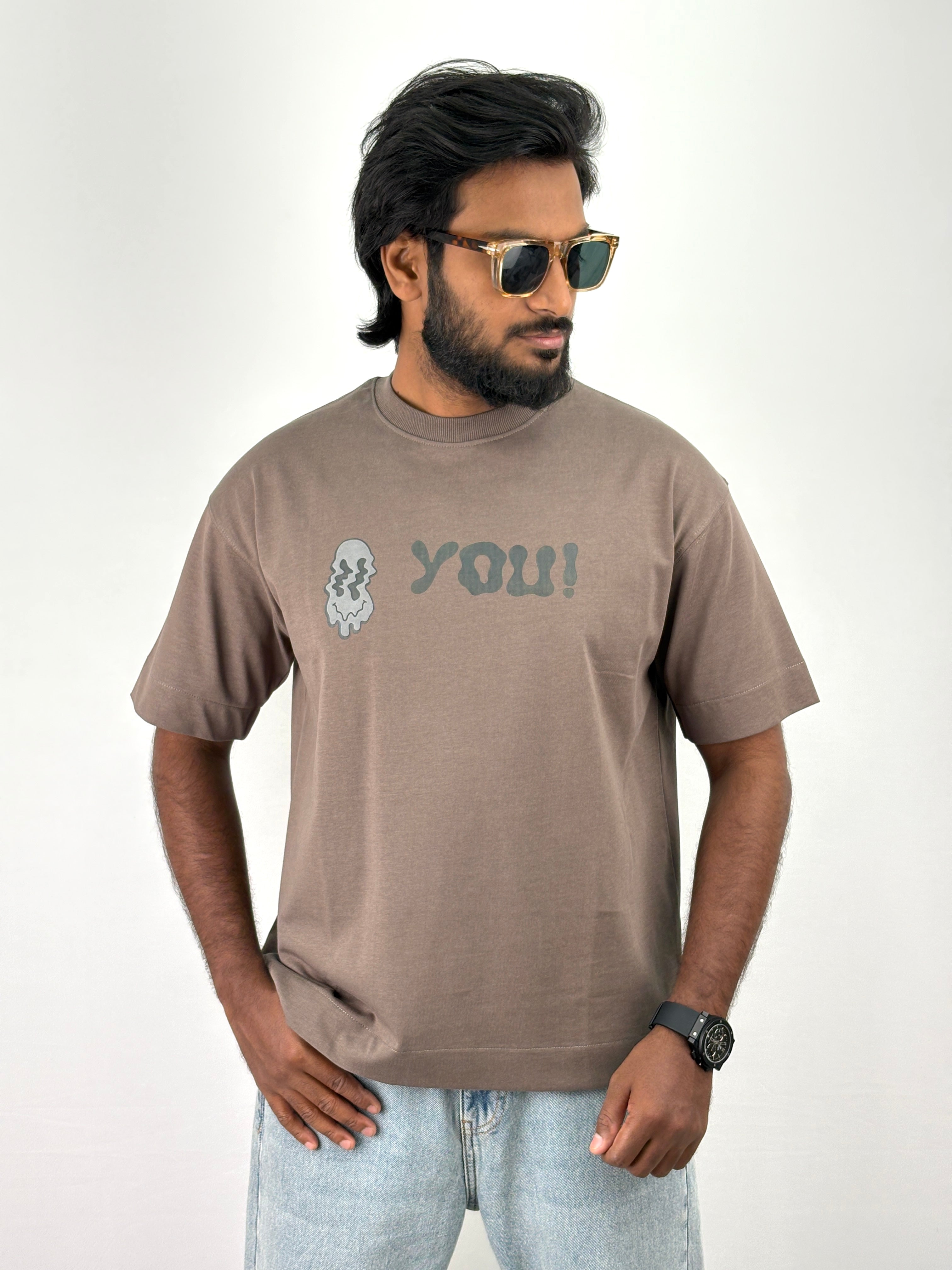 Dark Grey Oversized T-Shirt