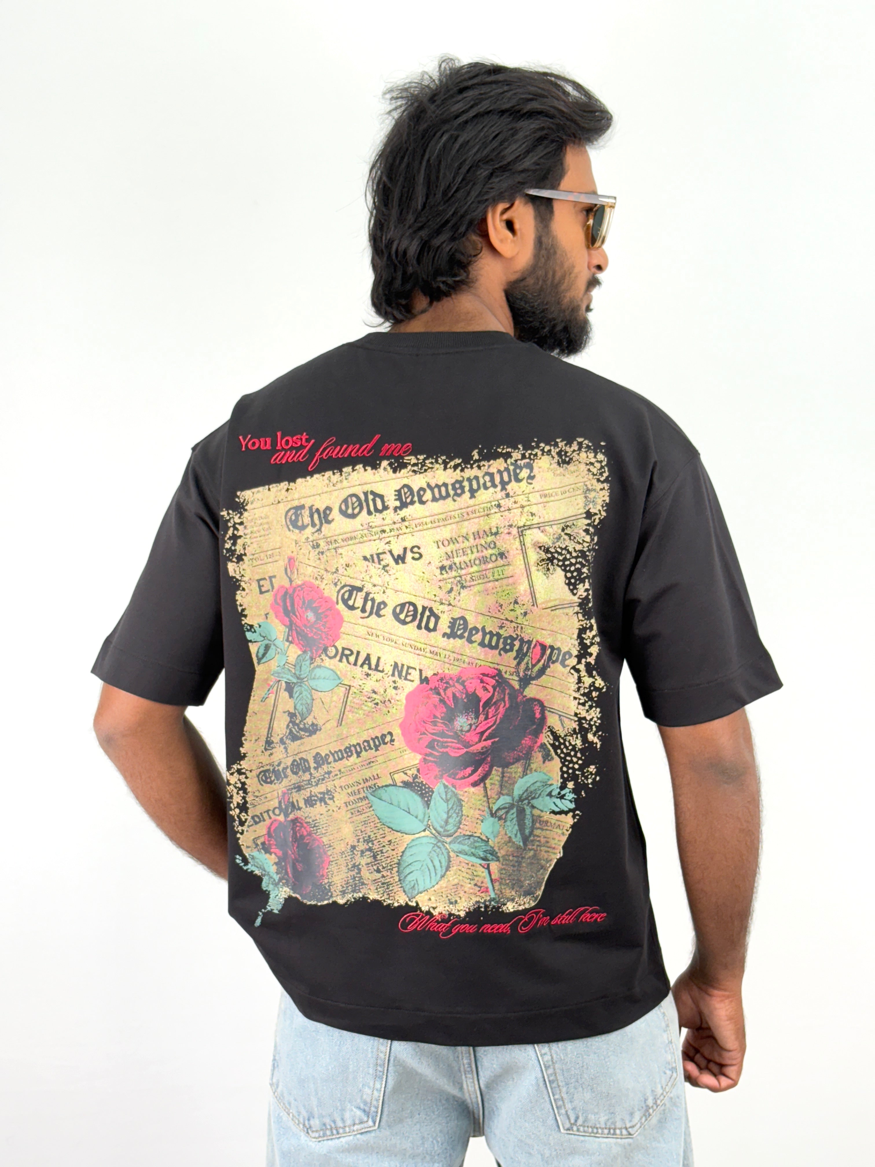 Black 2 Oversized T-Shirts