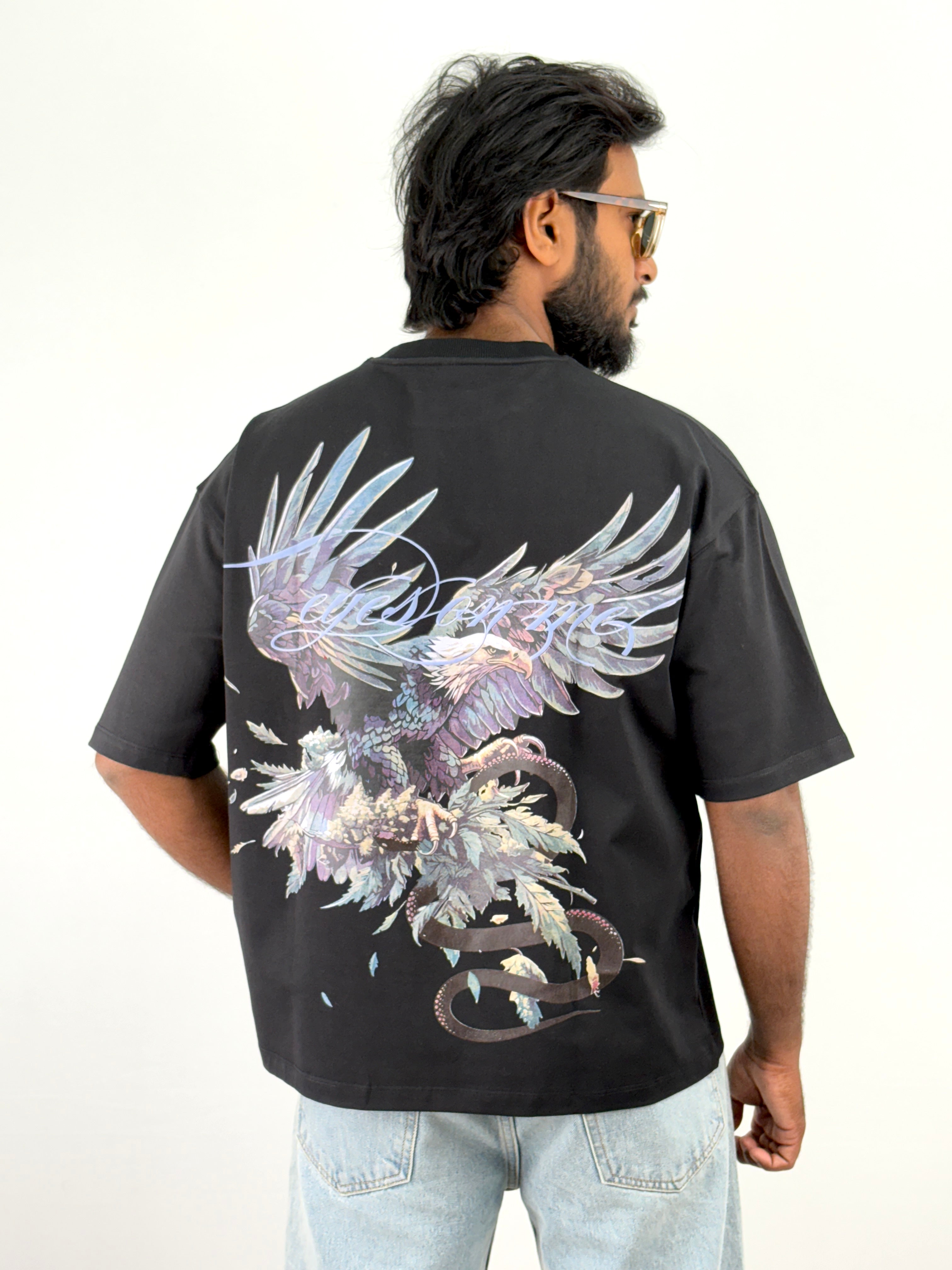 Black 4 Oversized T-Shirts