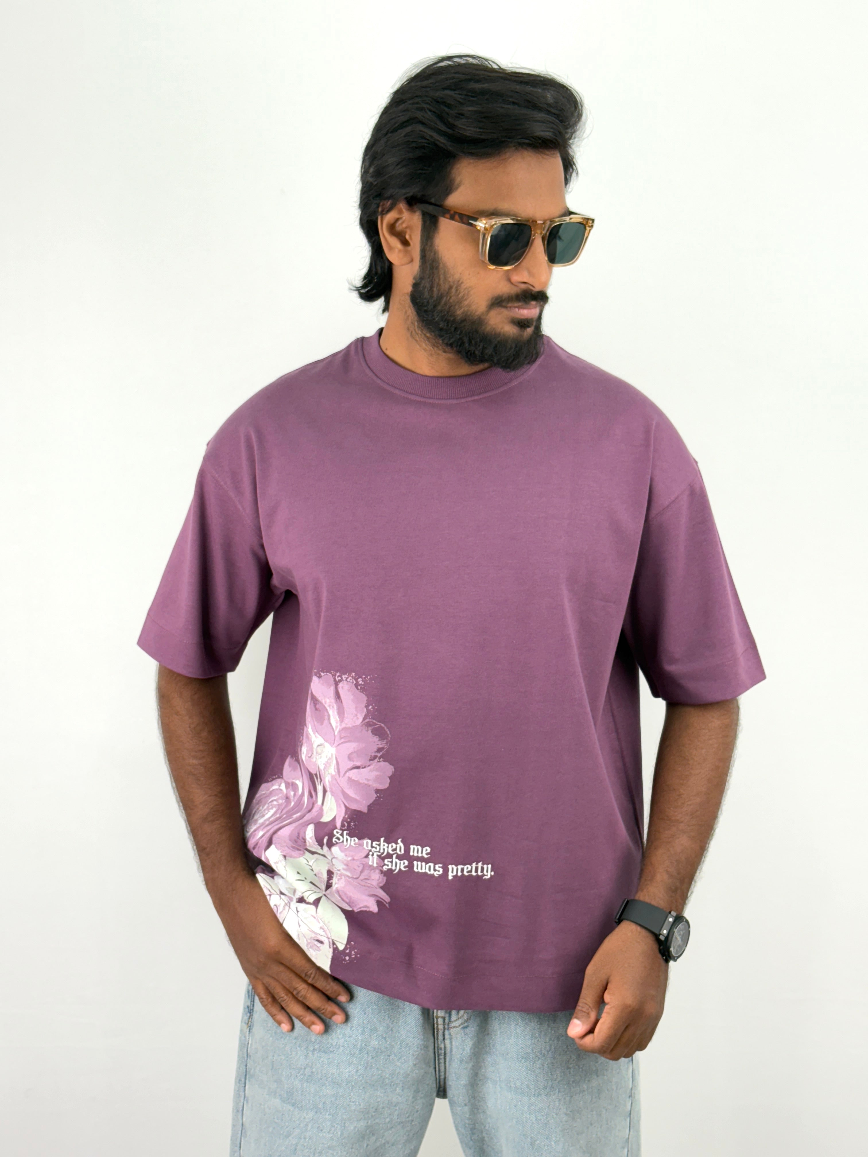 Pink Oversized T-Shirts