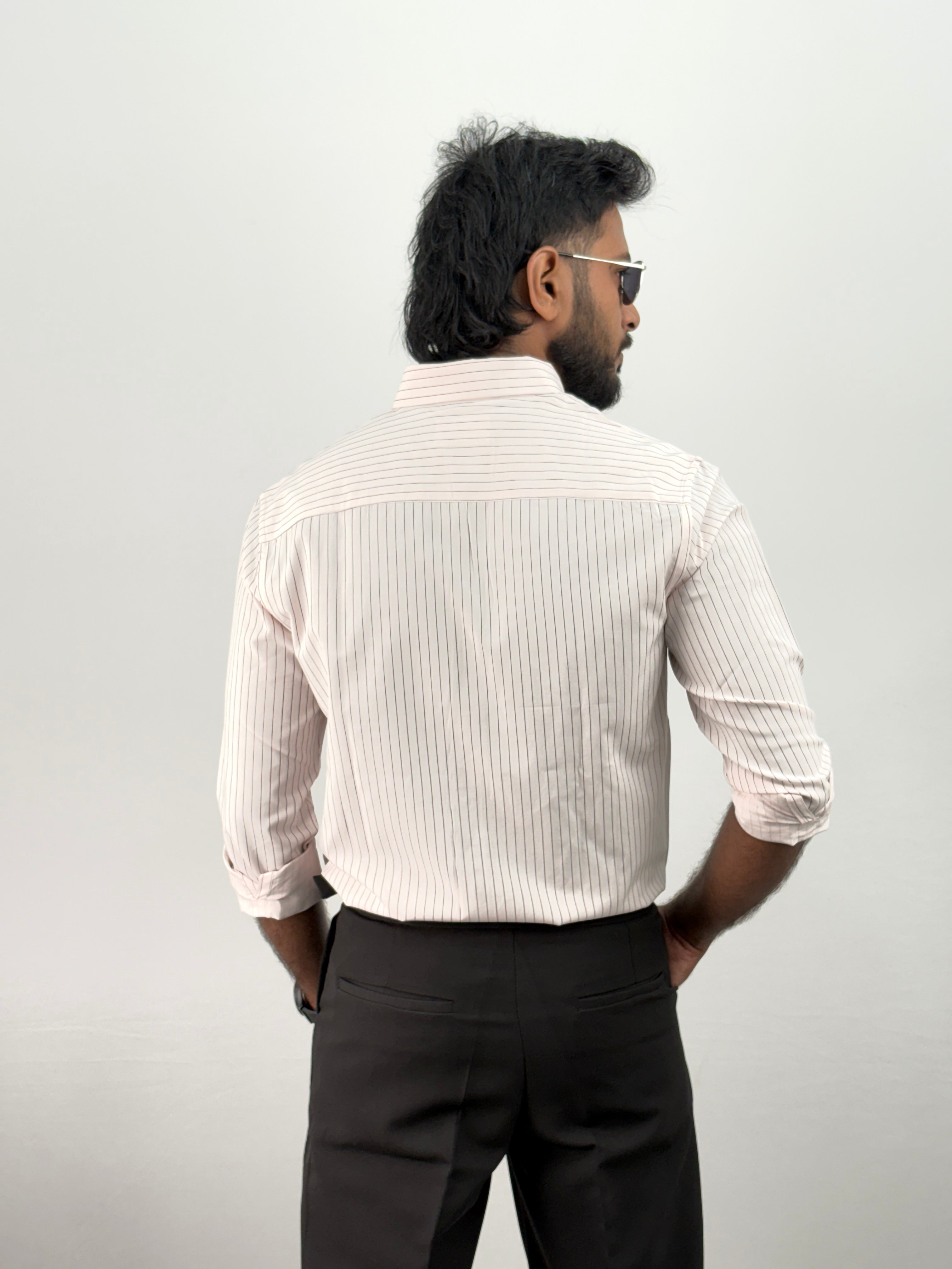 Peach 1 IMP Stripe Shirt