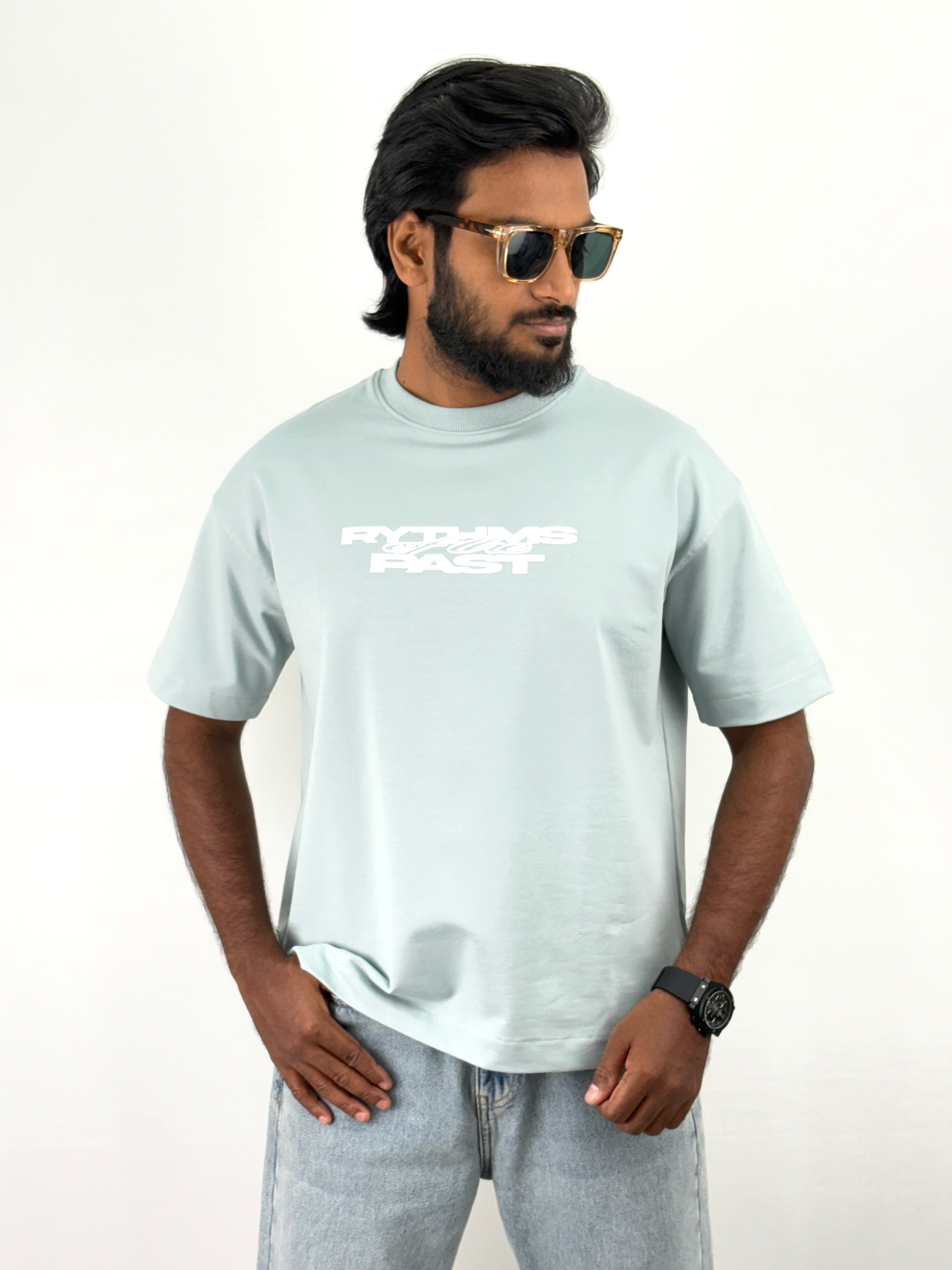 Sky Blue Oversized T-Shirts