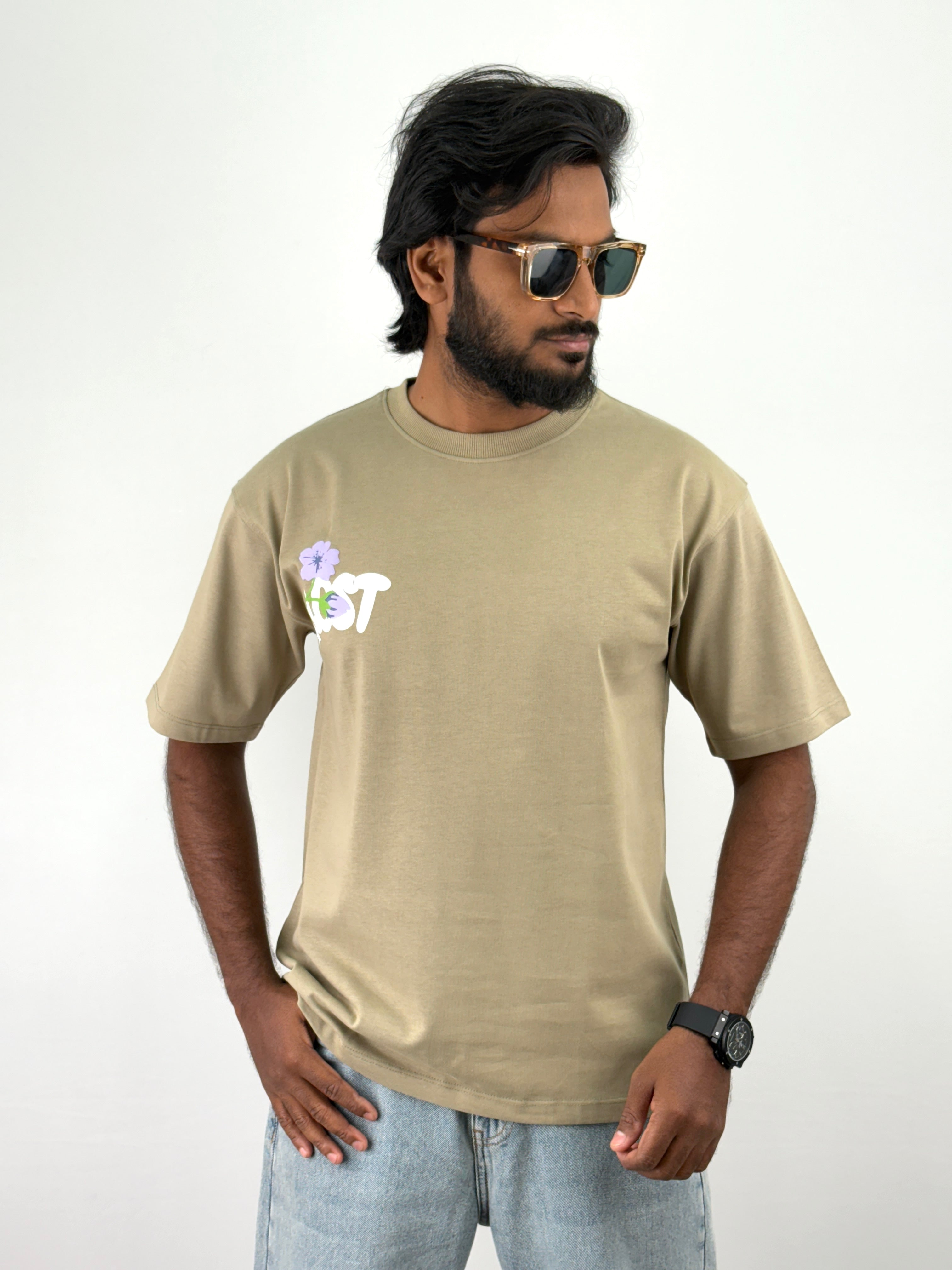 Olive Oversized T-Shirts