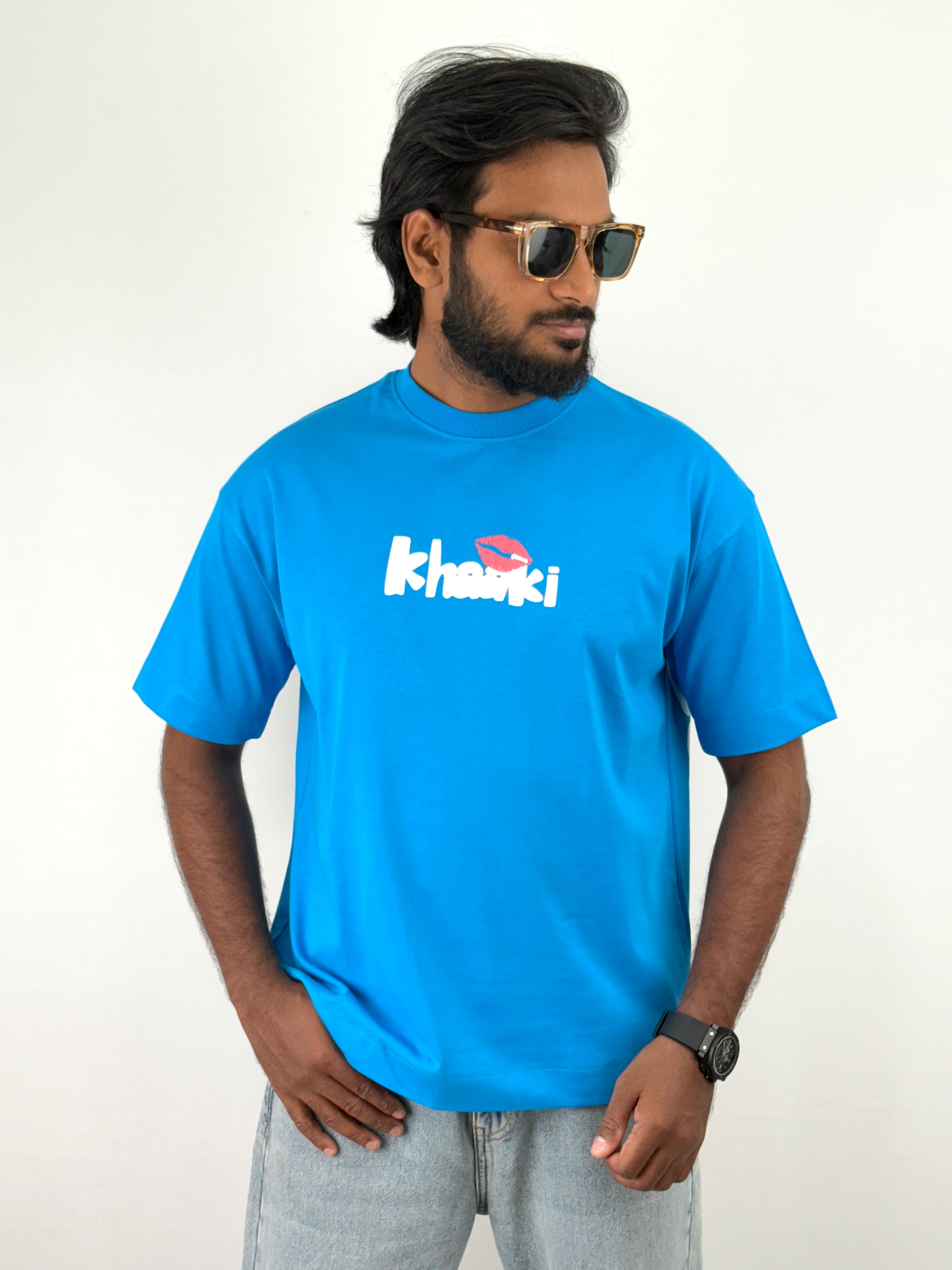 Royal Blue Oversized T-Shirts