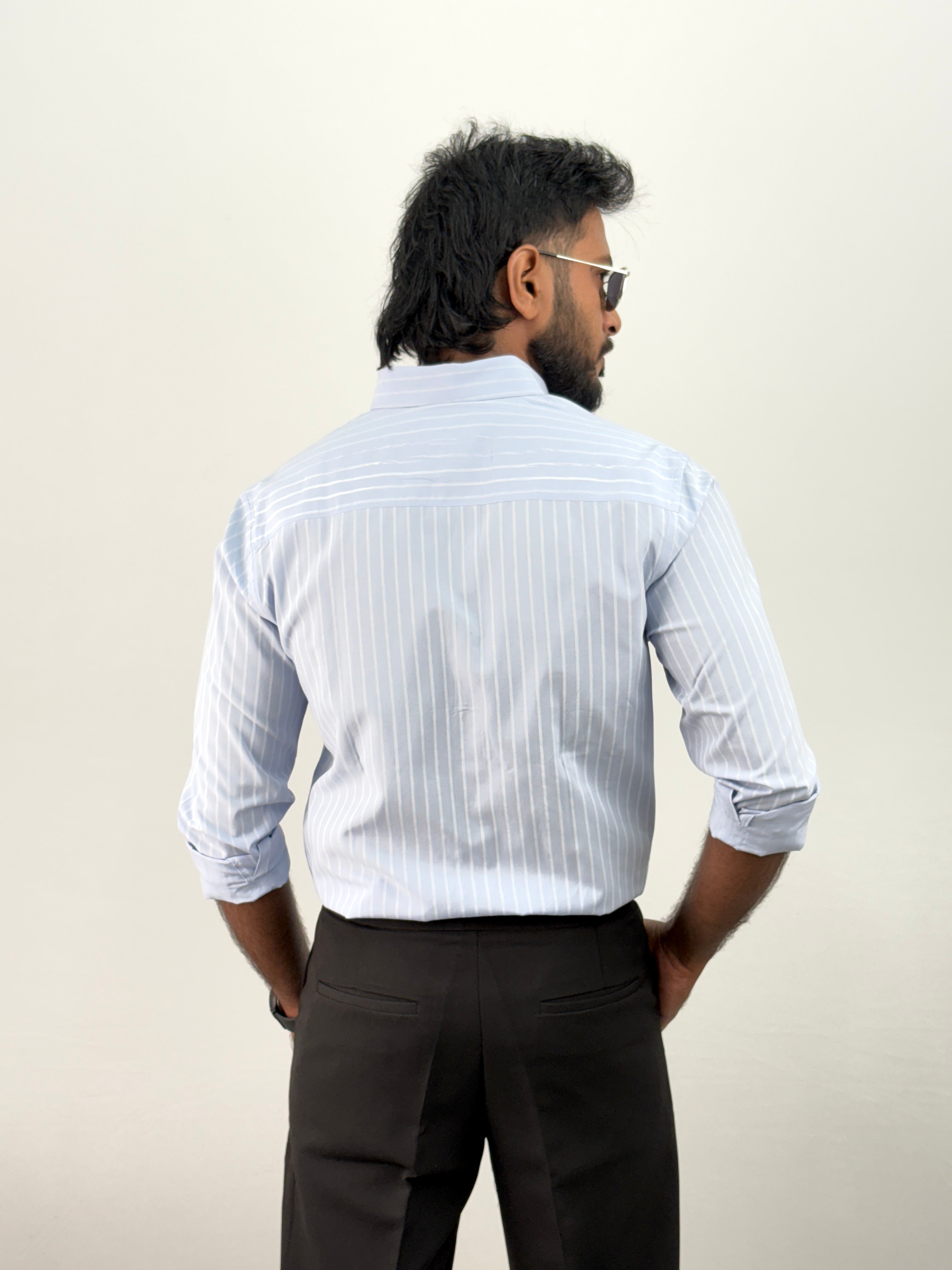 Blue 3 IMP Stripe Shirt