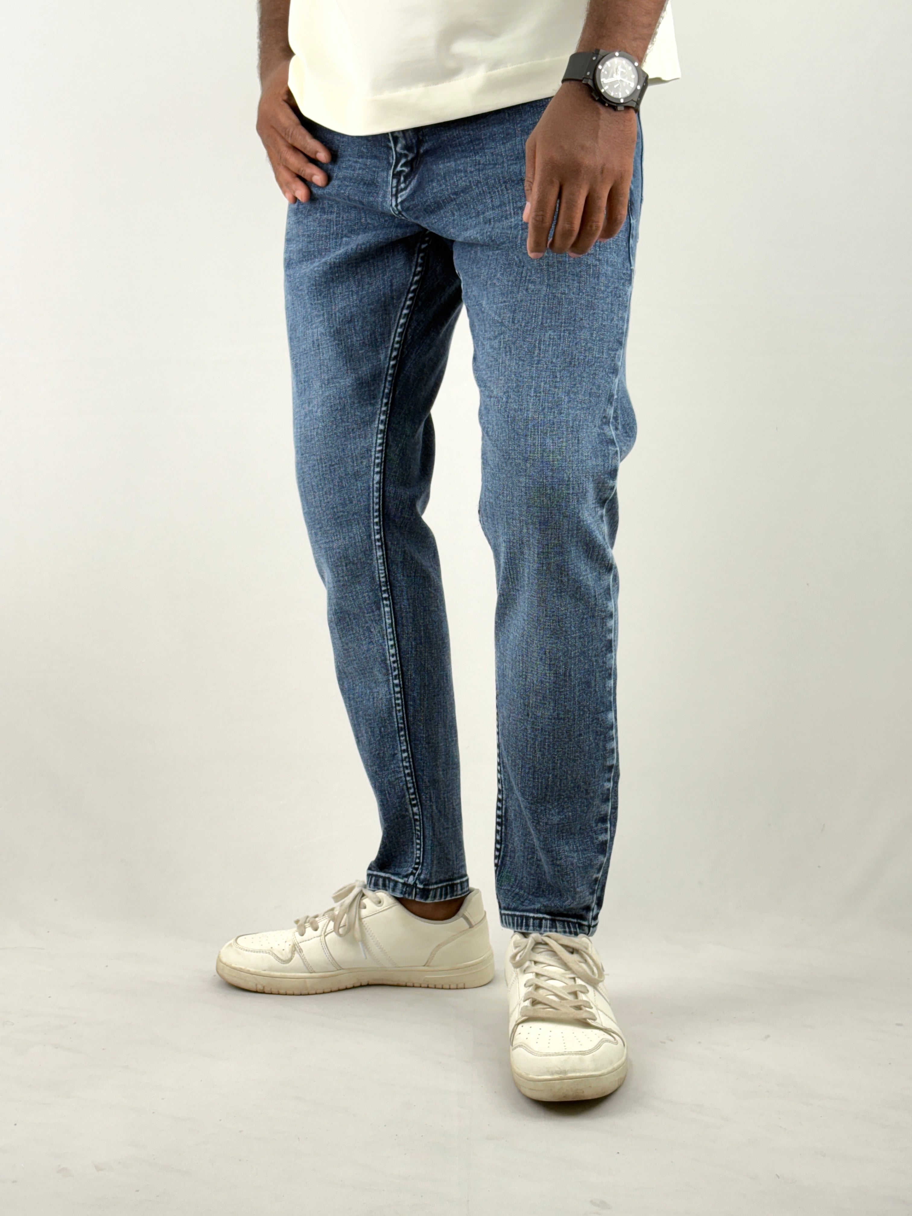 Denim Blue Ankle Fit Jeans 2