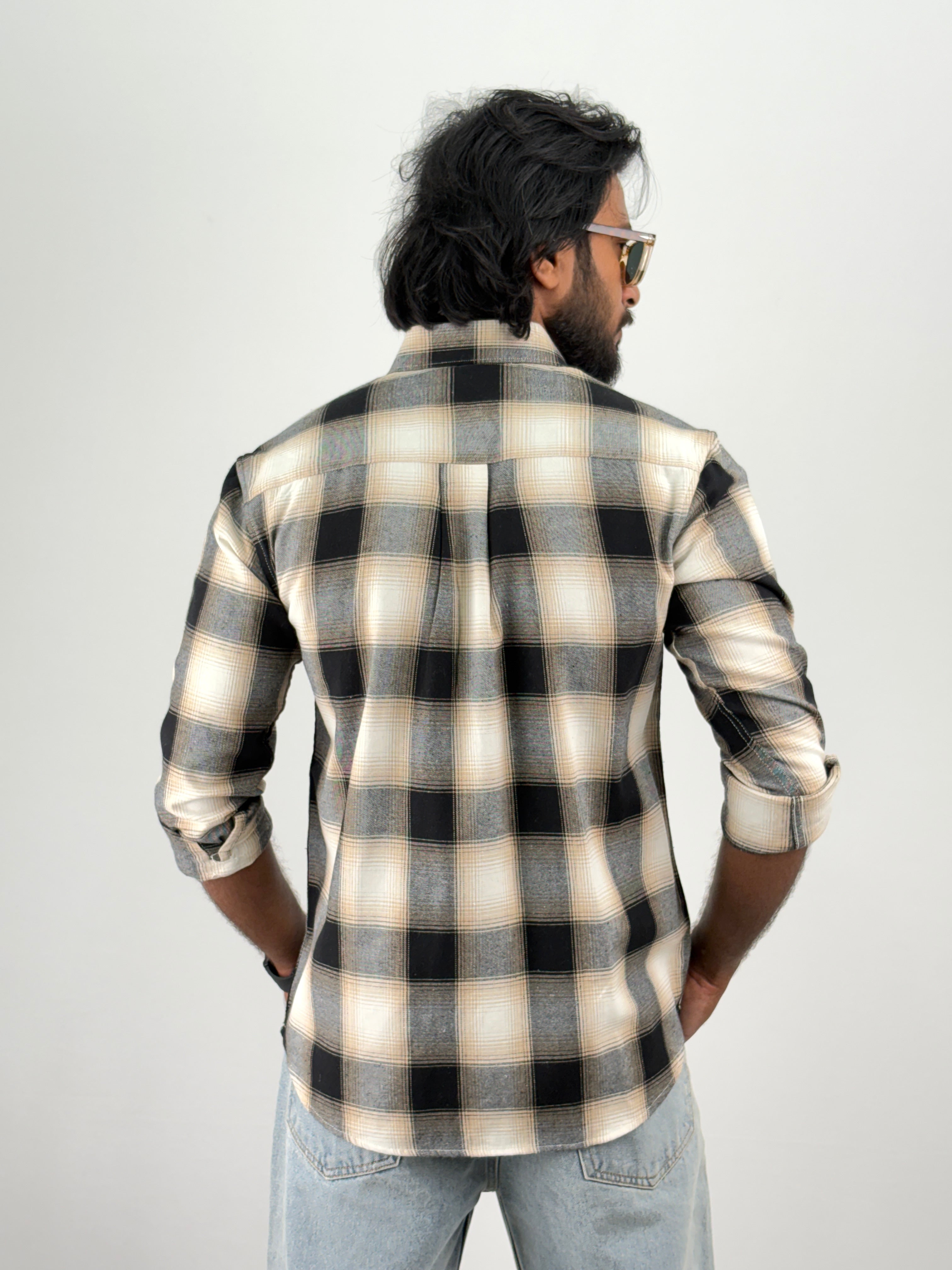 Black Flannel Shirt