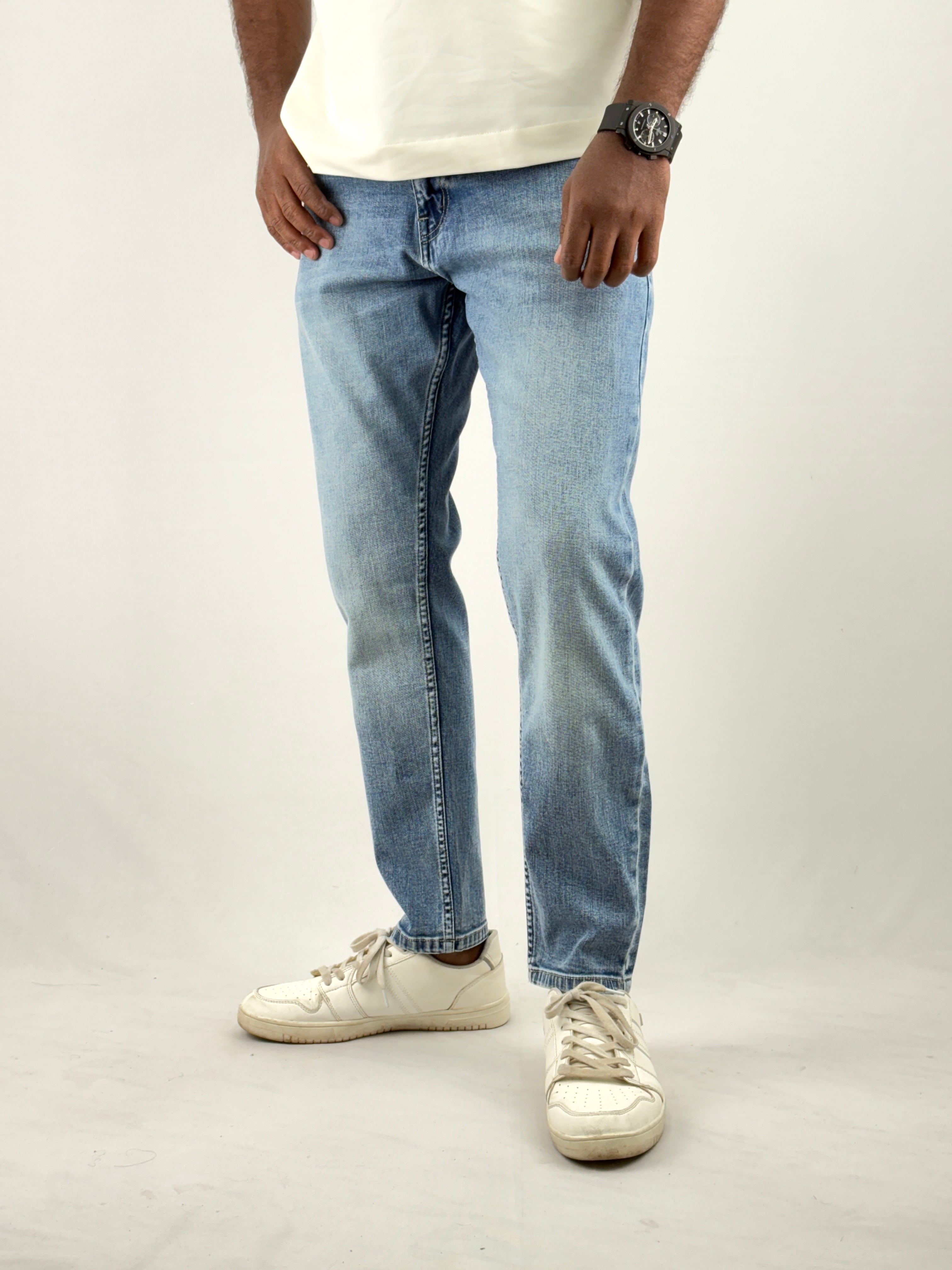 Light Blue Ankle Fit Jean 2