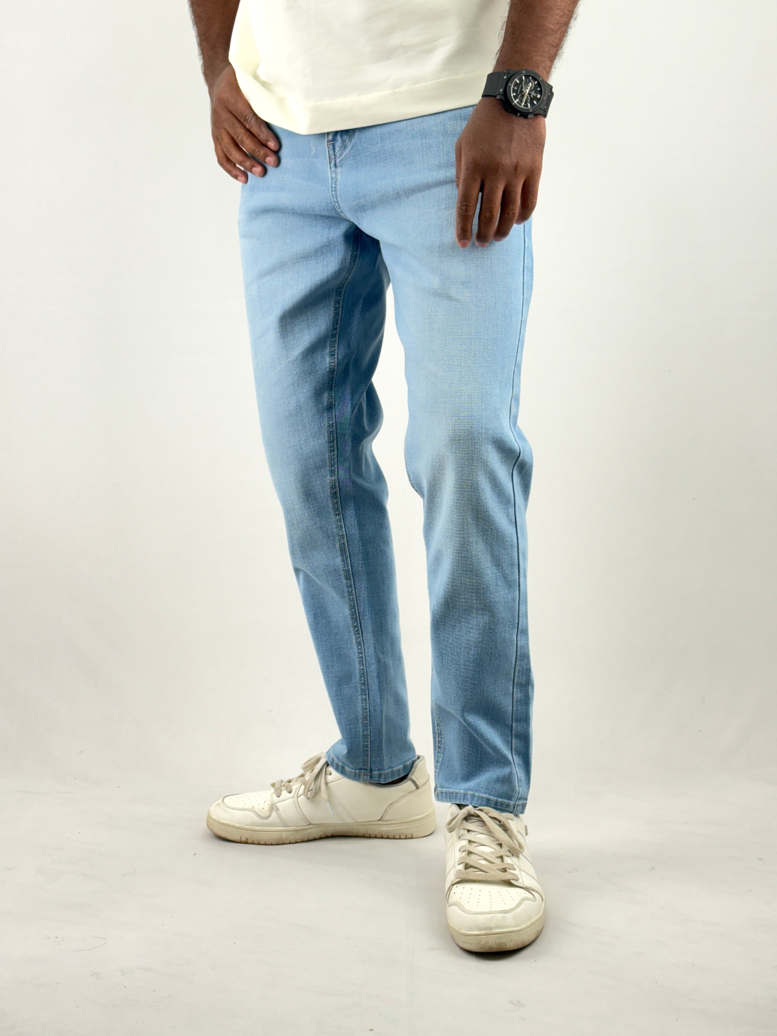 Ice Blue Ankle Fit Jeans 2