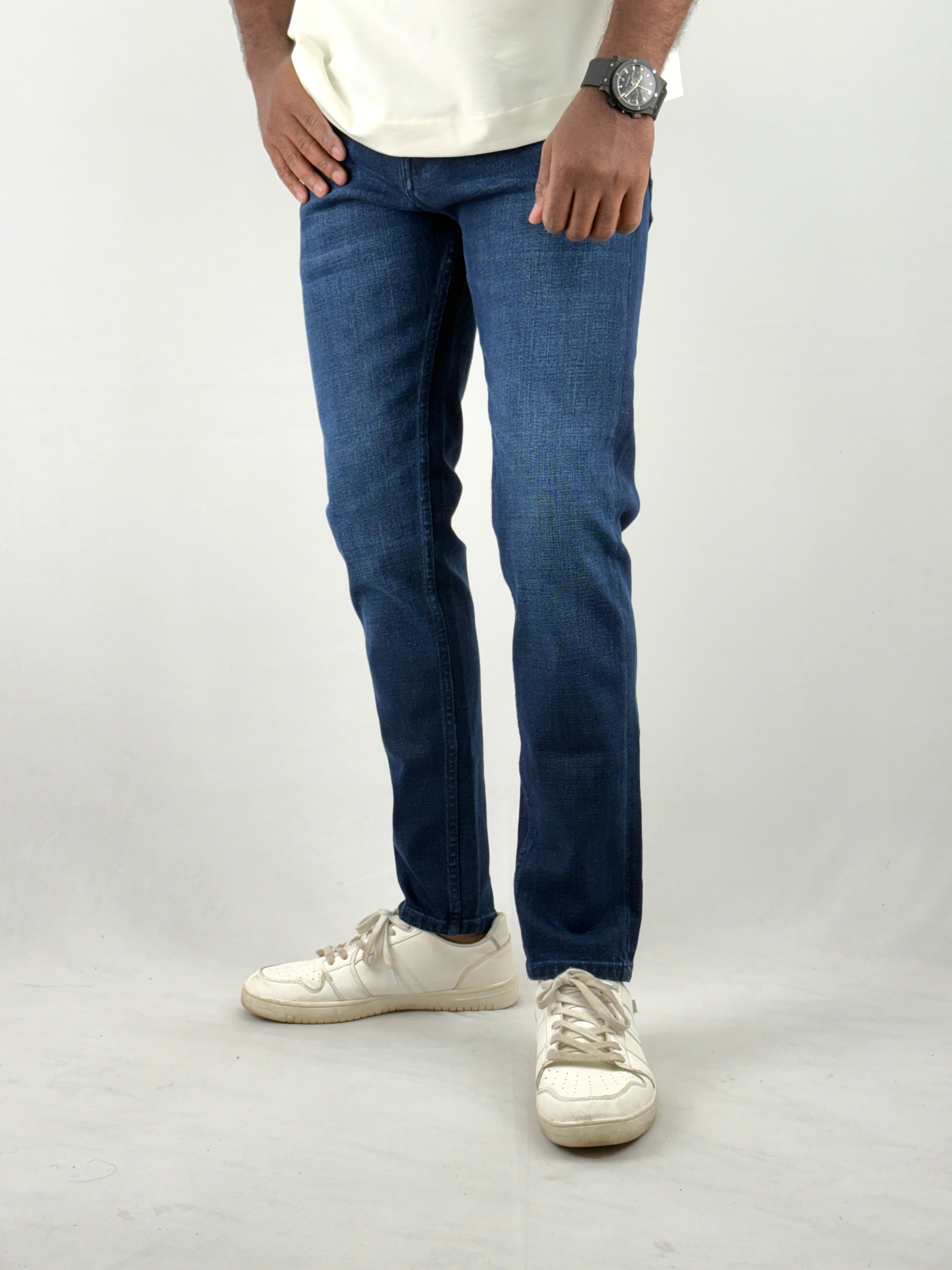 Ink Blue Ankle Fit Jeans 2