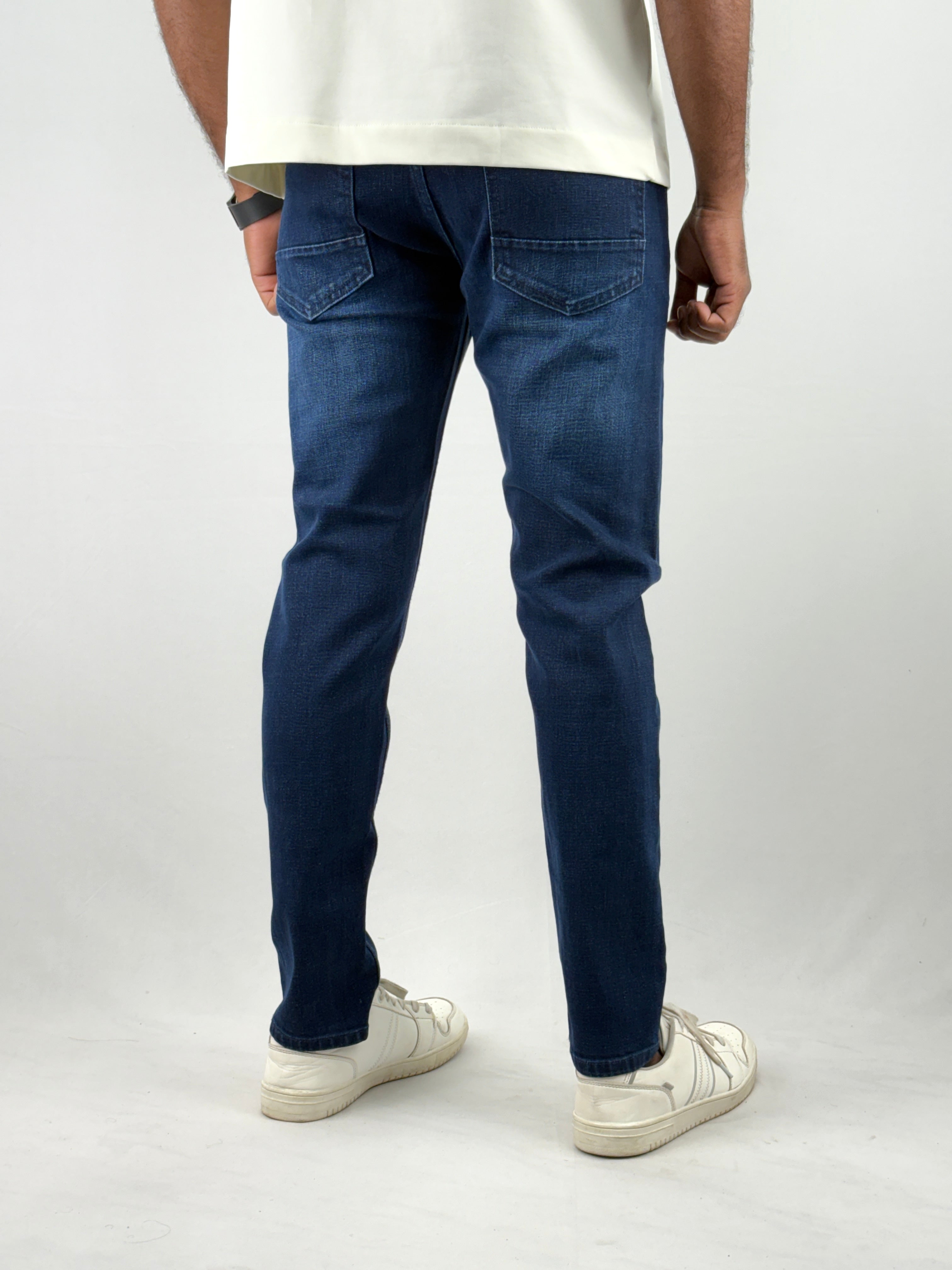Ink Blue Ankle Fit Jeans 2