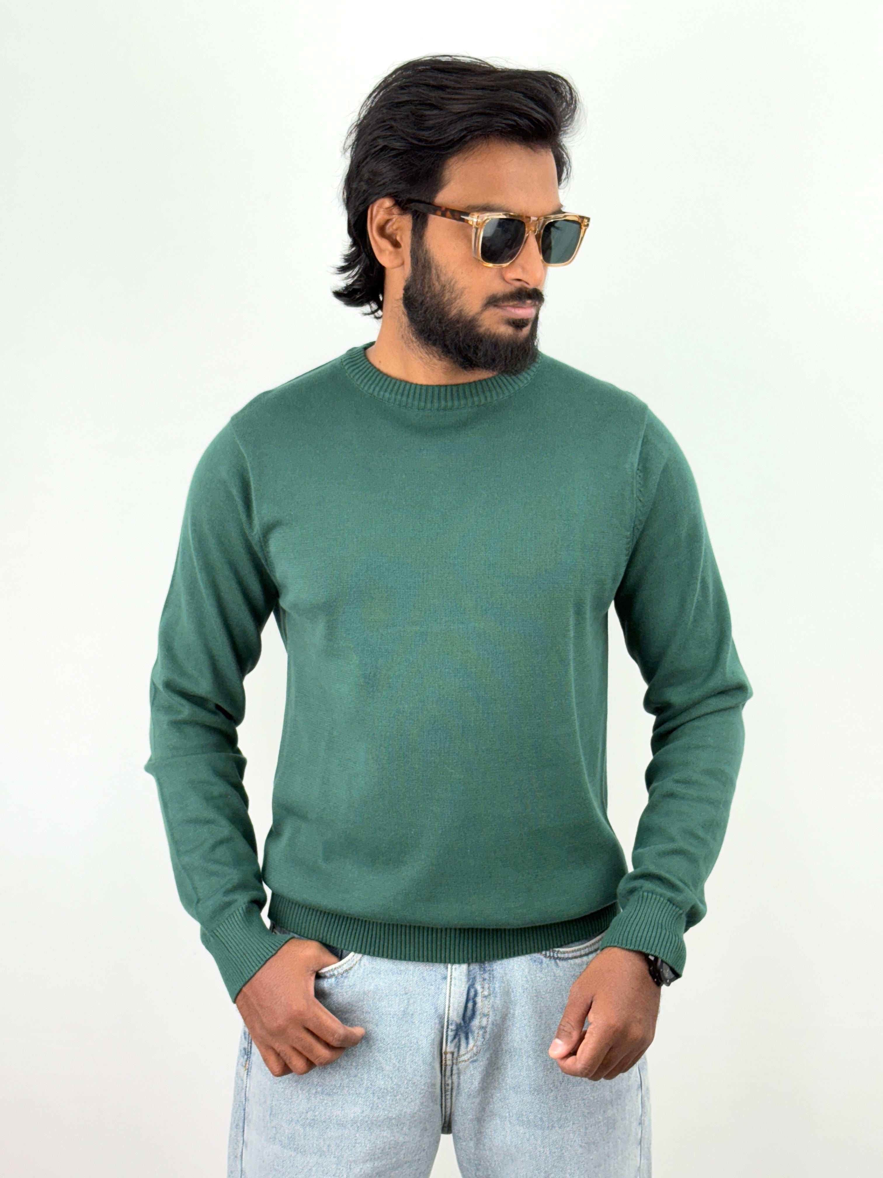 Green Sweatshirts