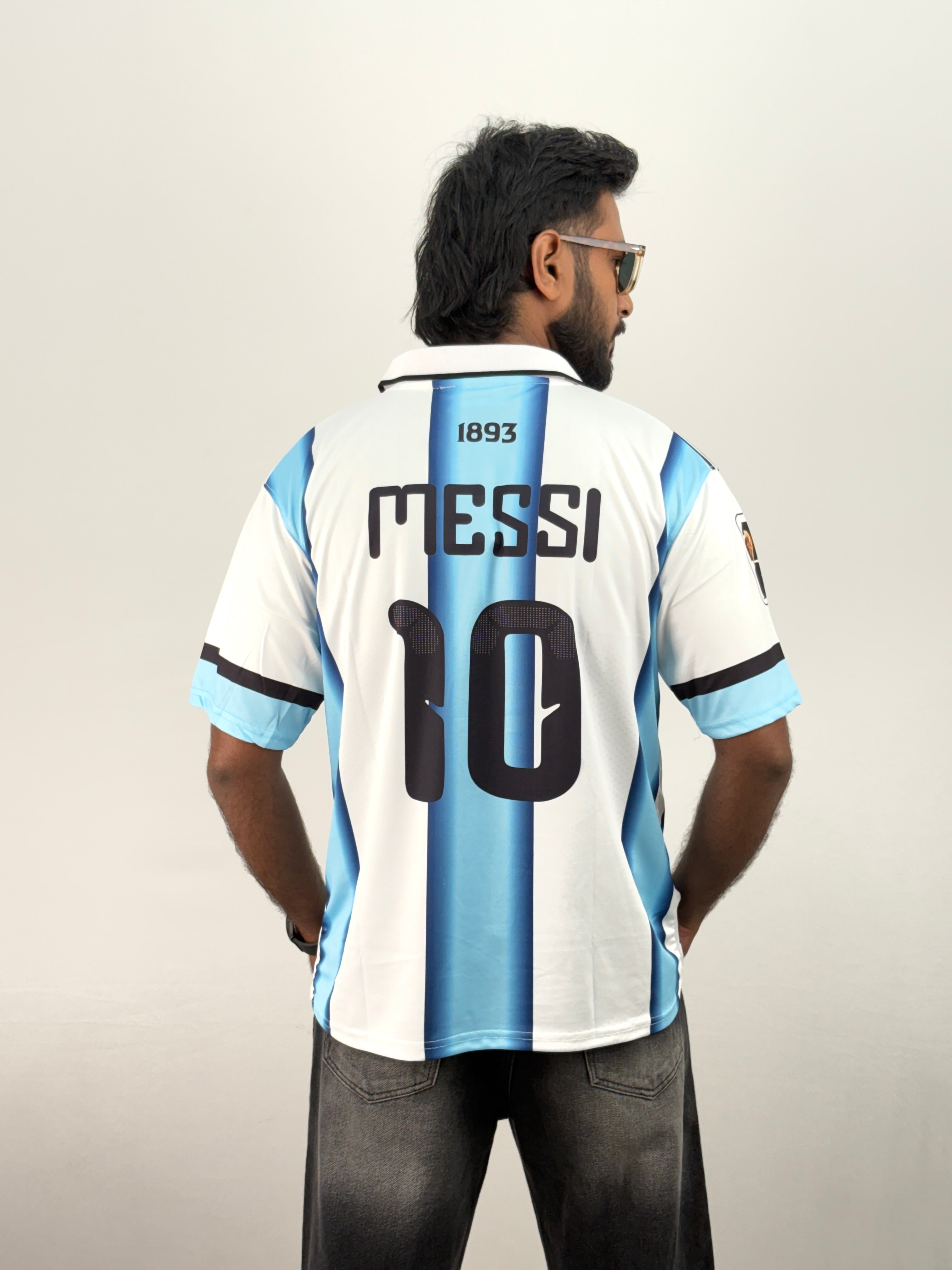Messi 1 Collared Football Jersey