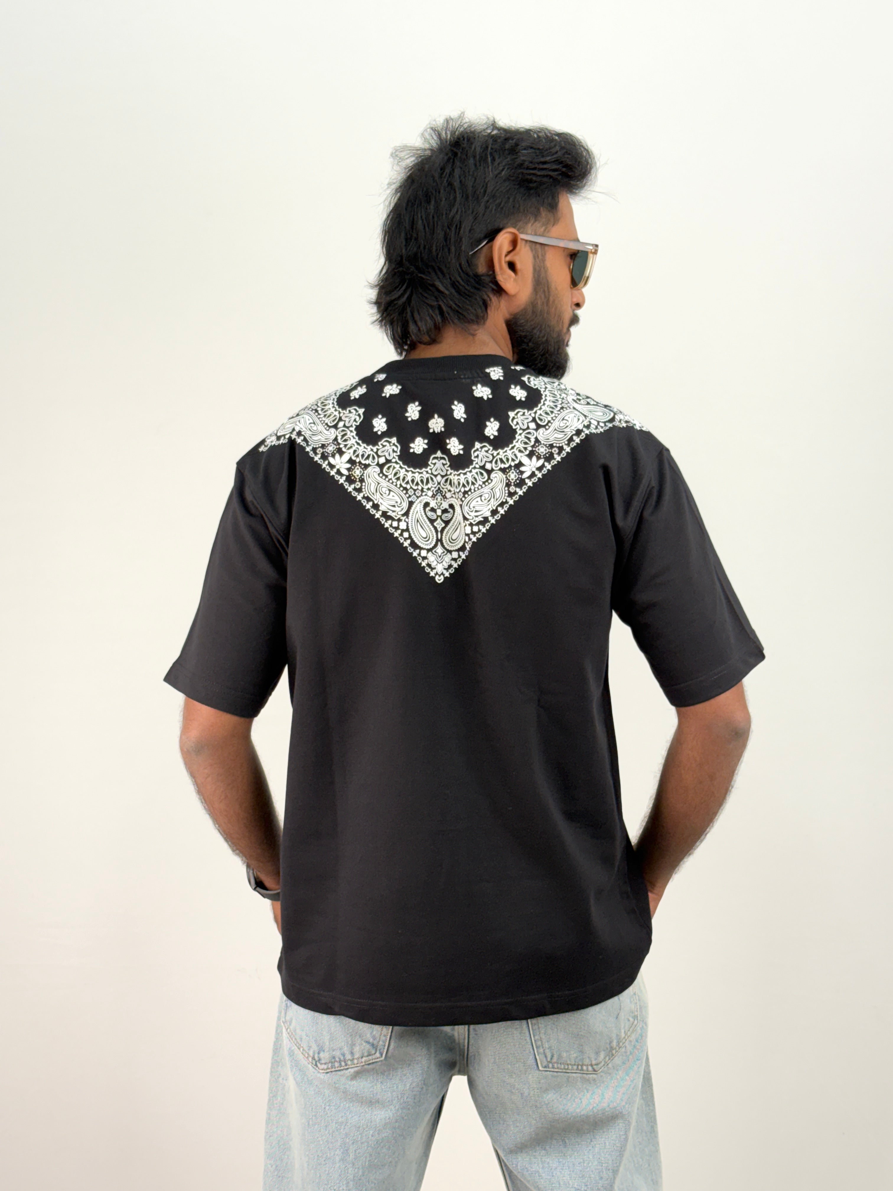 Black White Oversized T-Shirt