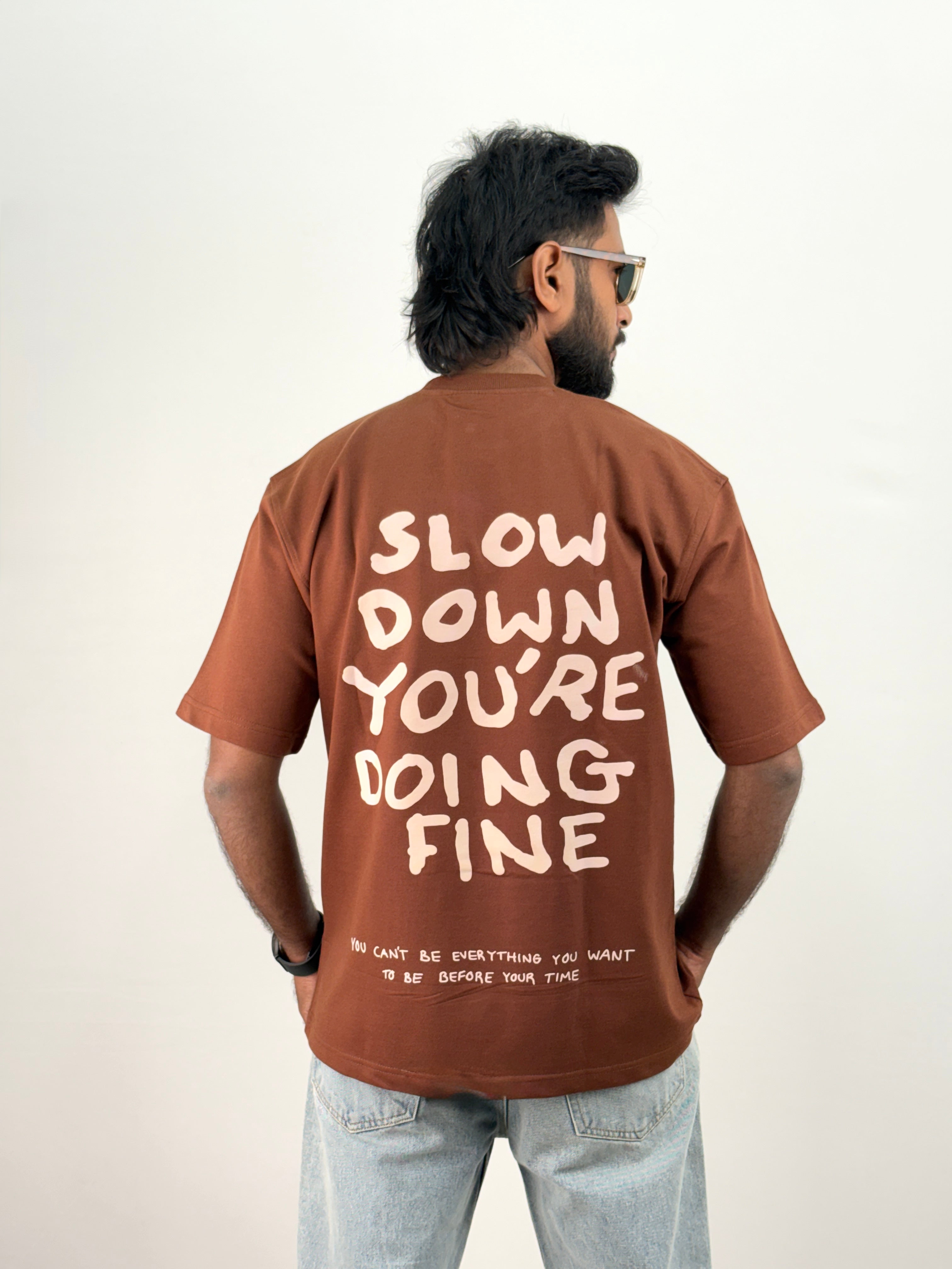 Brown Oversized T-Shirt