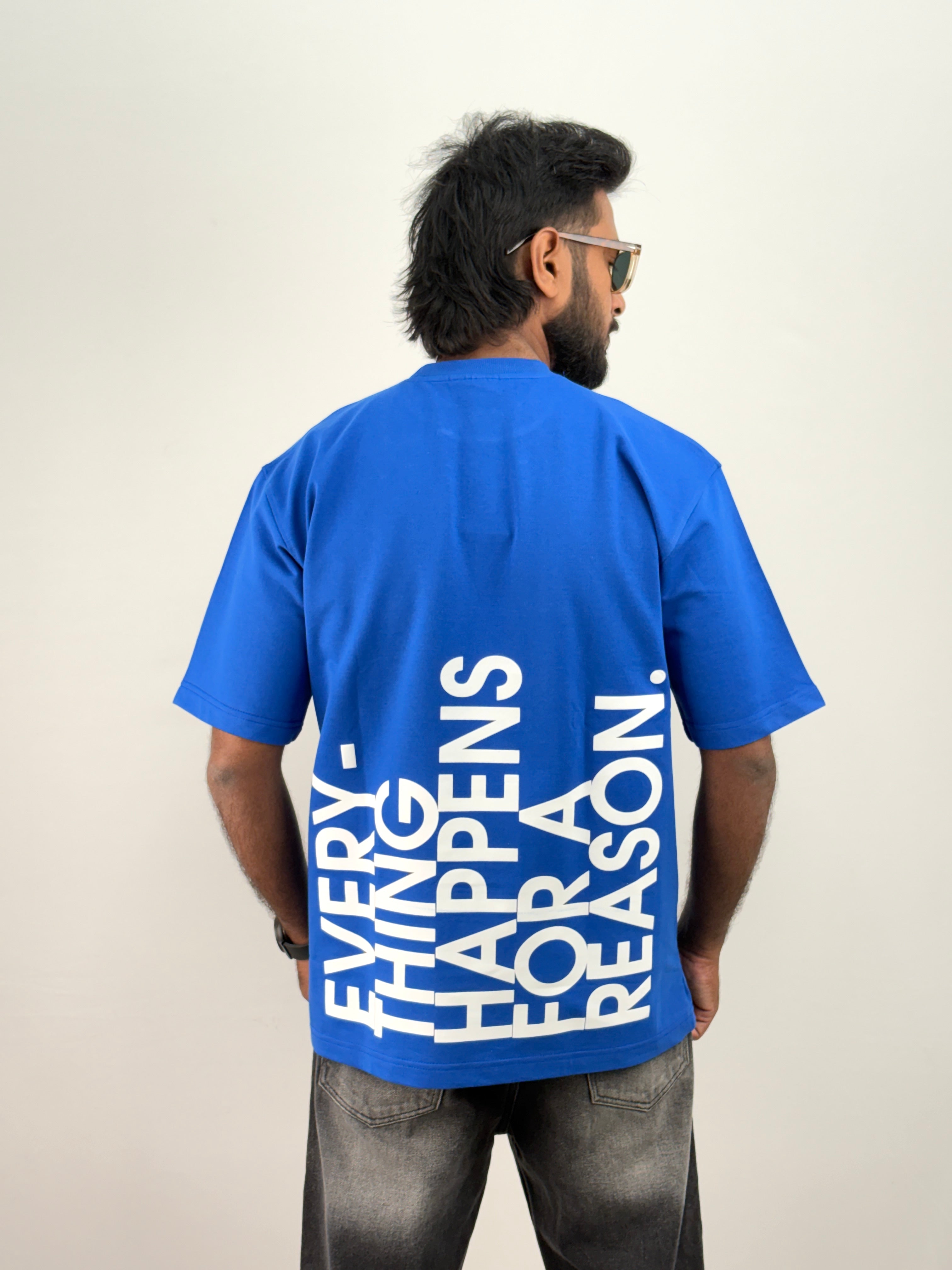 Blue Oversized T-Shirt