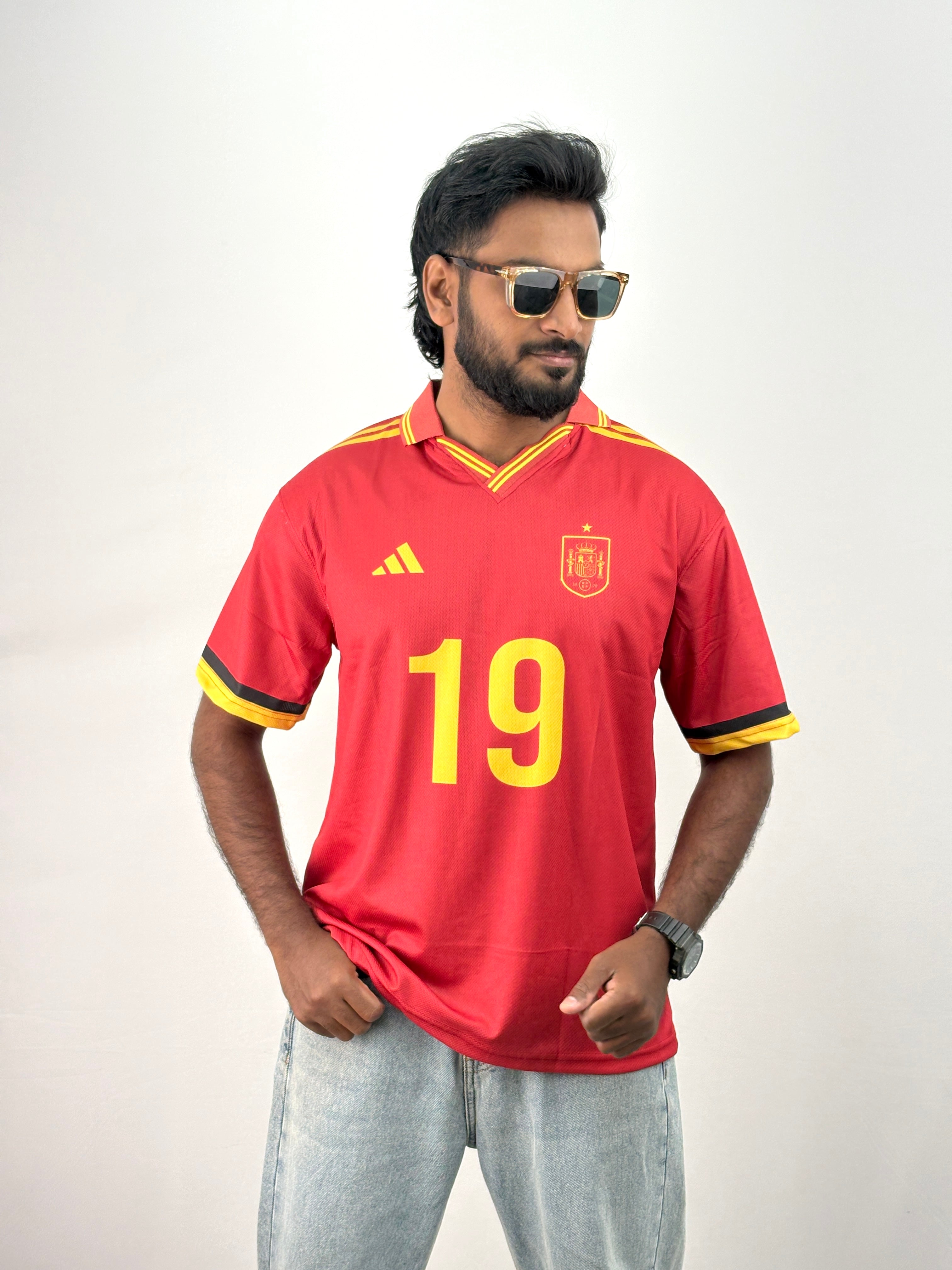 Spain Collared Football Jersey