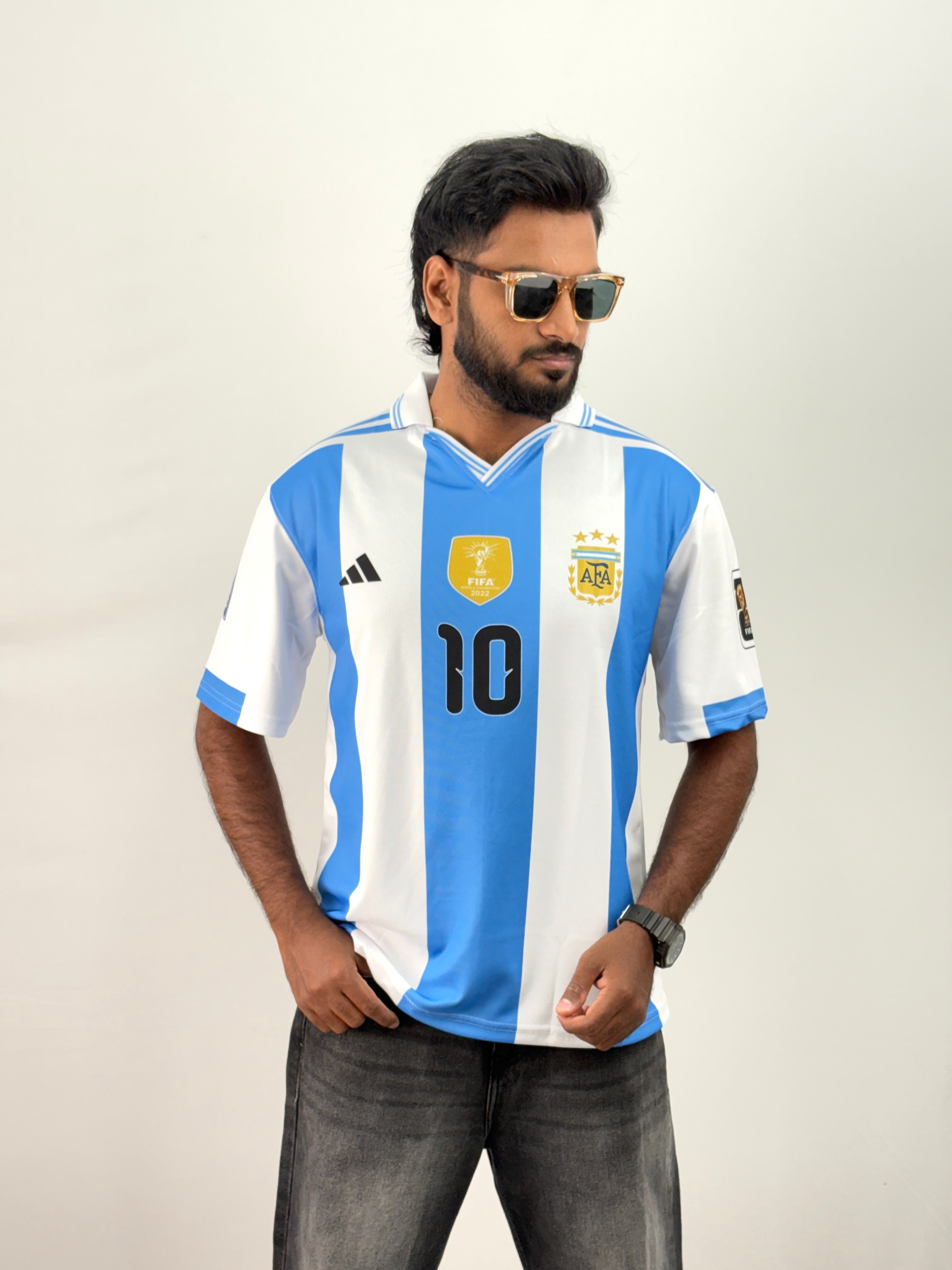 Argentina Collared Football Jersey
