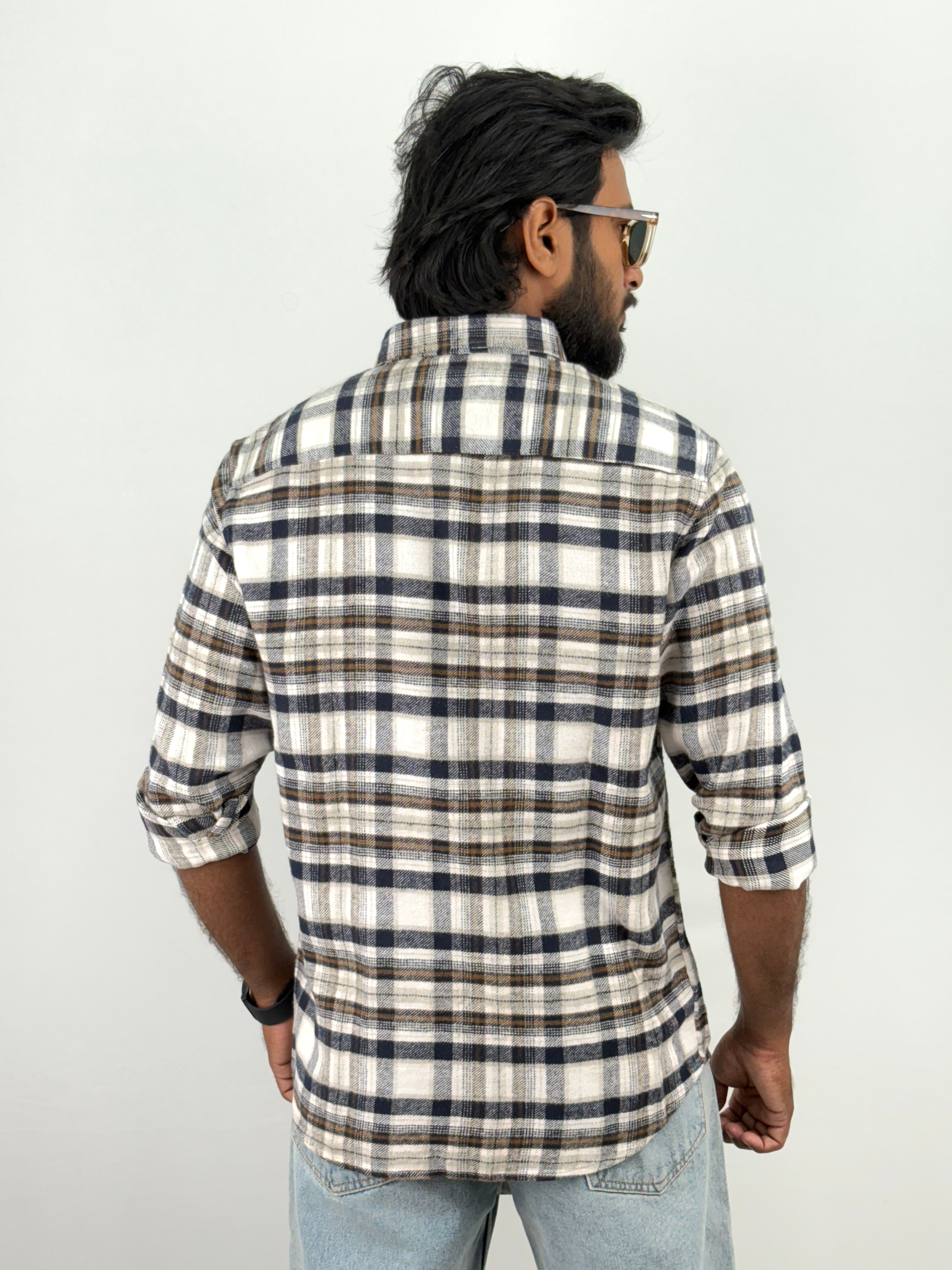 White Flannel Shirts