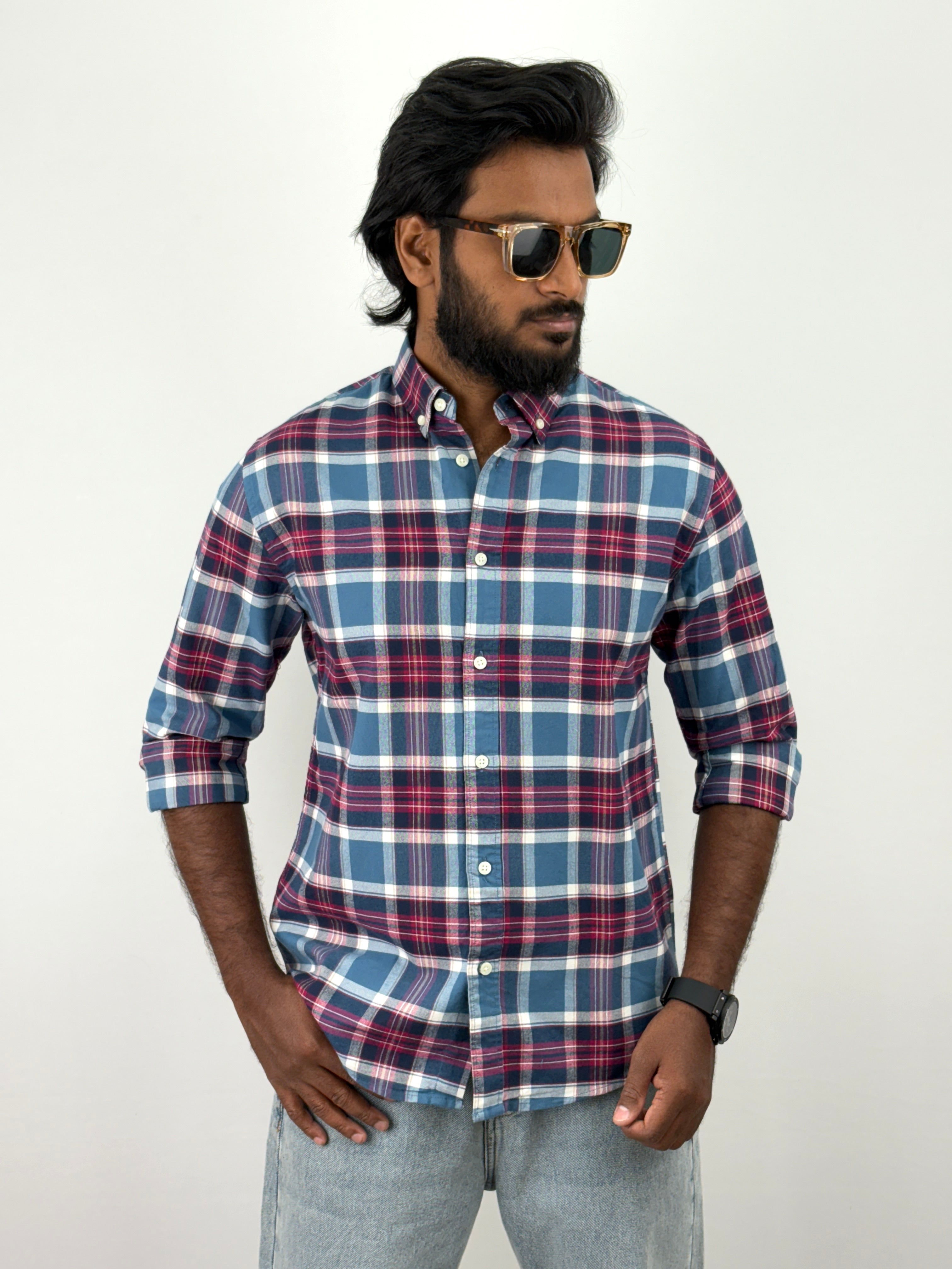 Blue Flannel Shirts