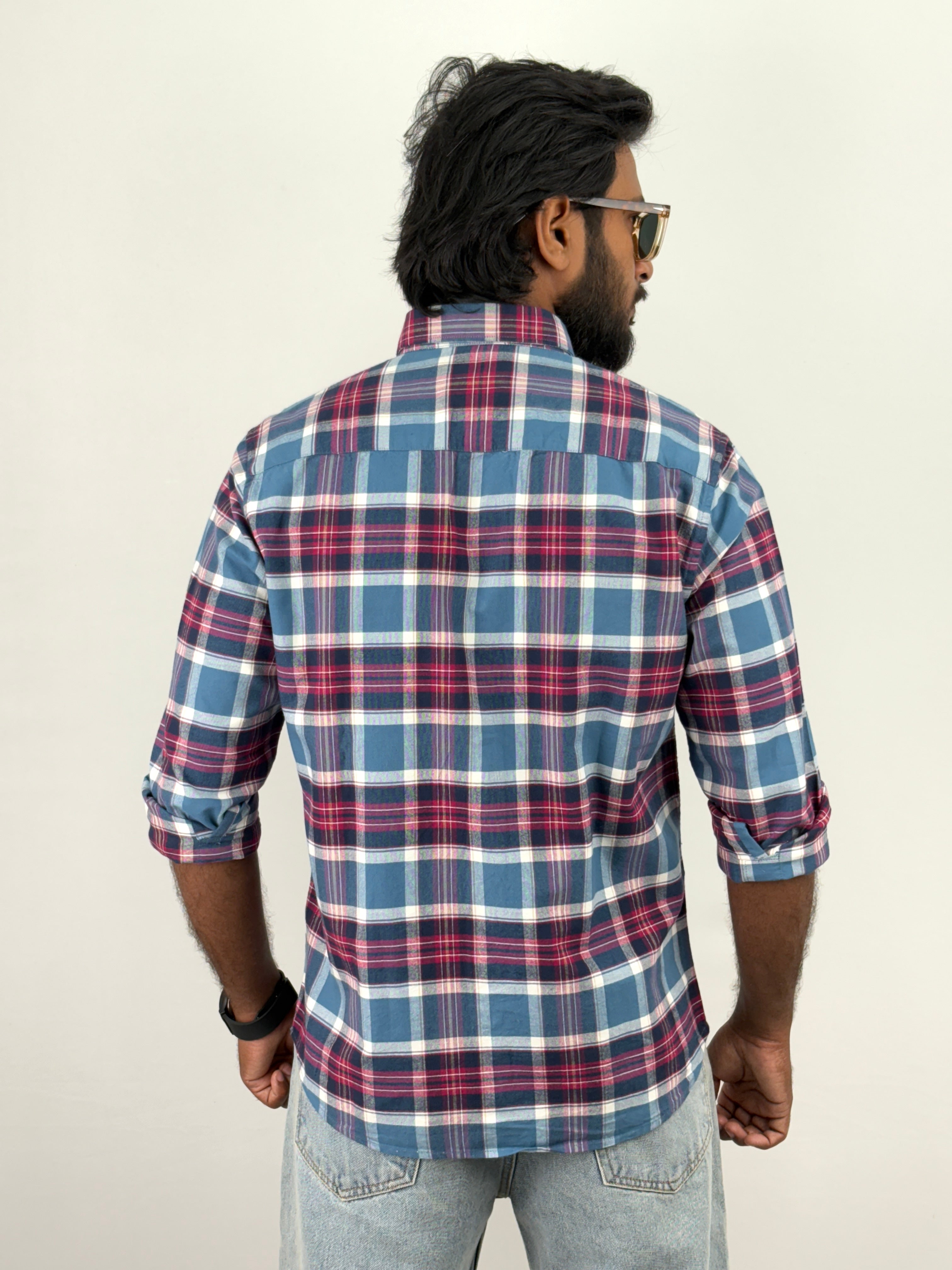 Blue Flannel Shirts