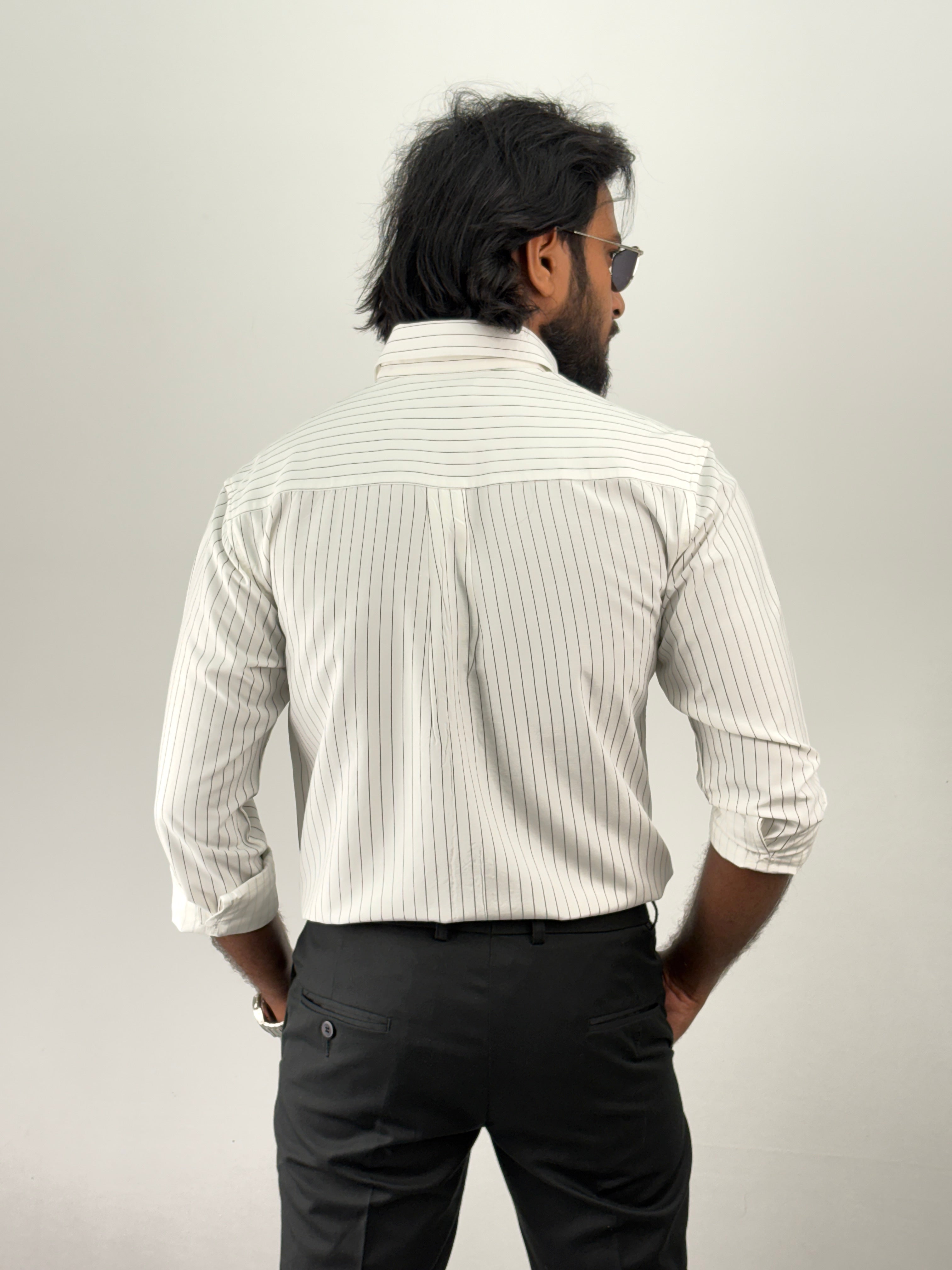 White Stripe Shirt