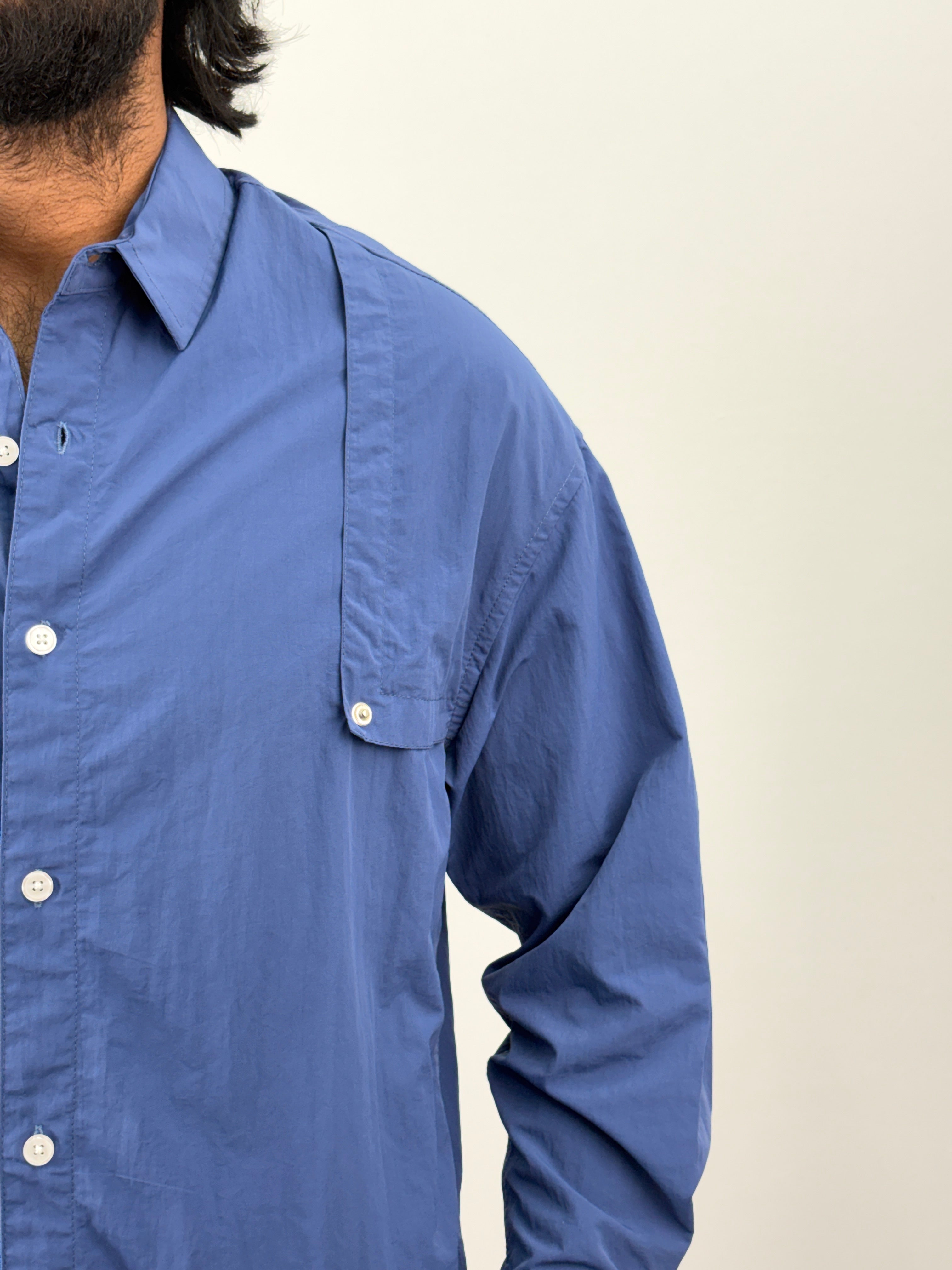 Blue Oversized Shirt