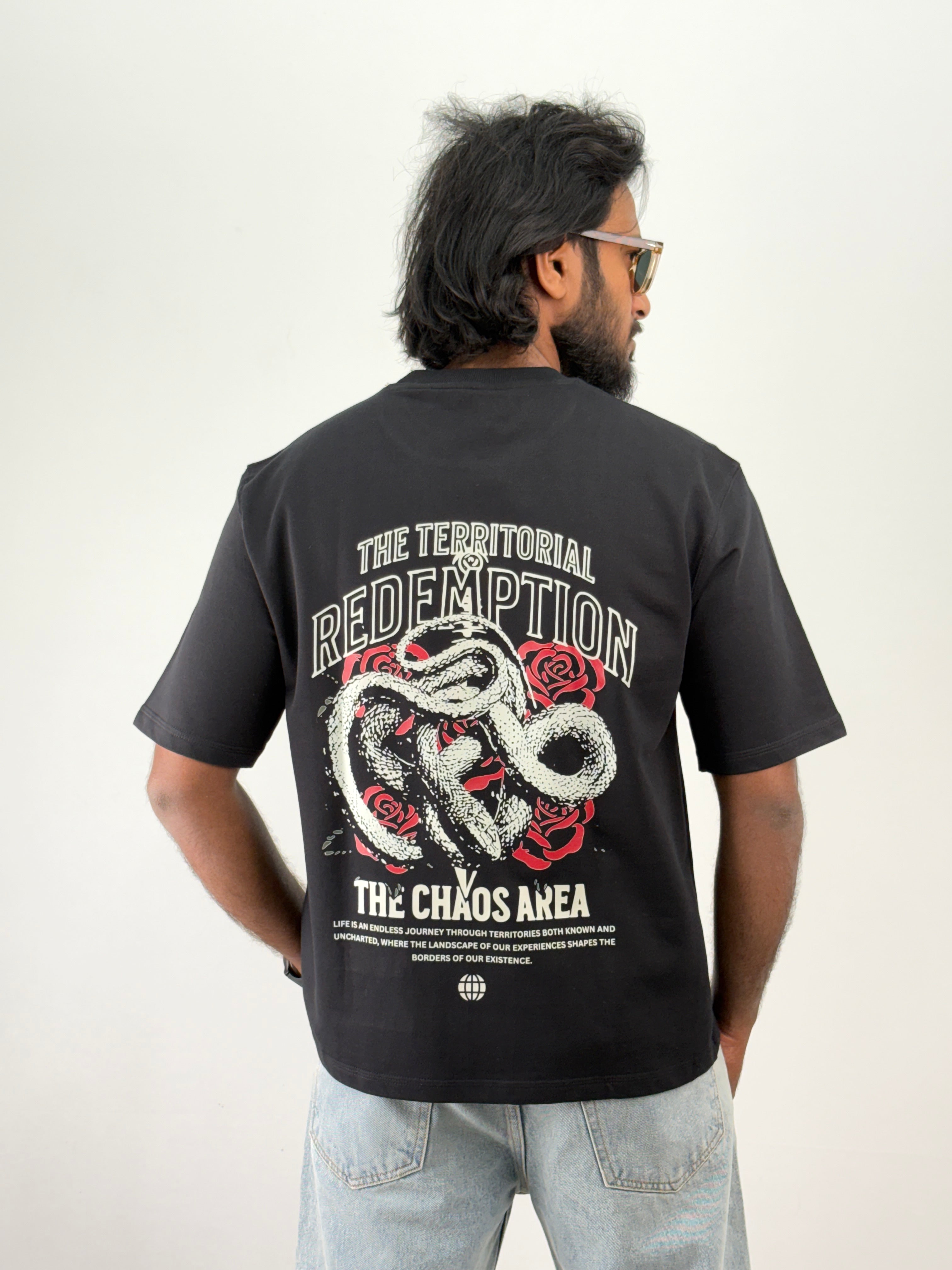 3 Black Oversized T-Shirt