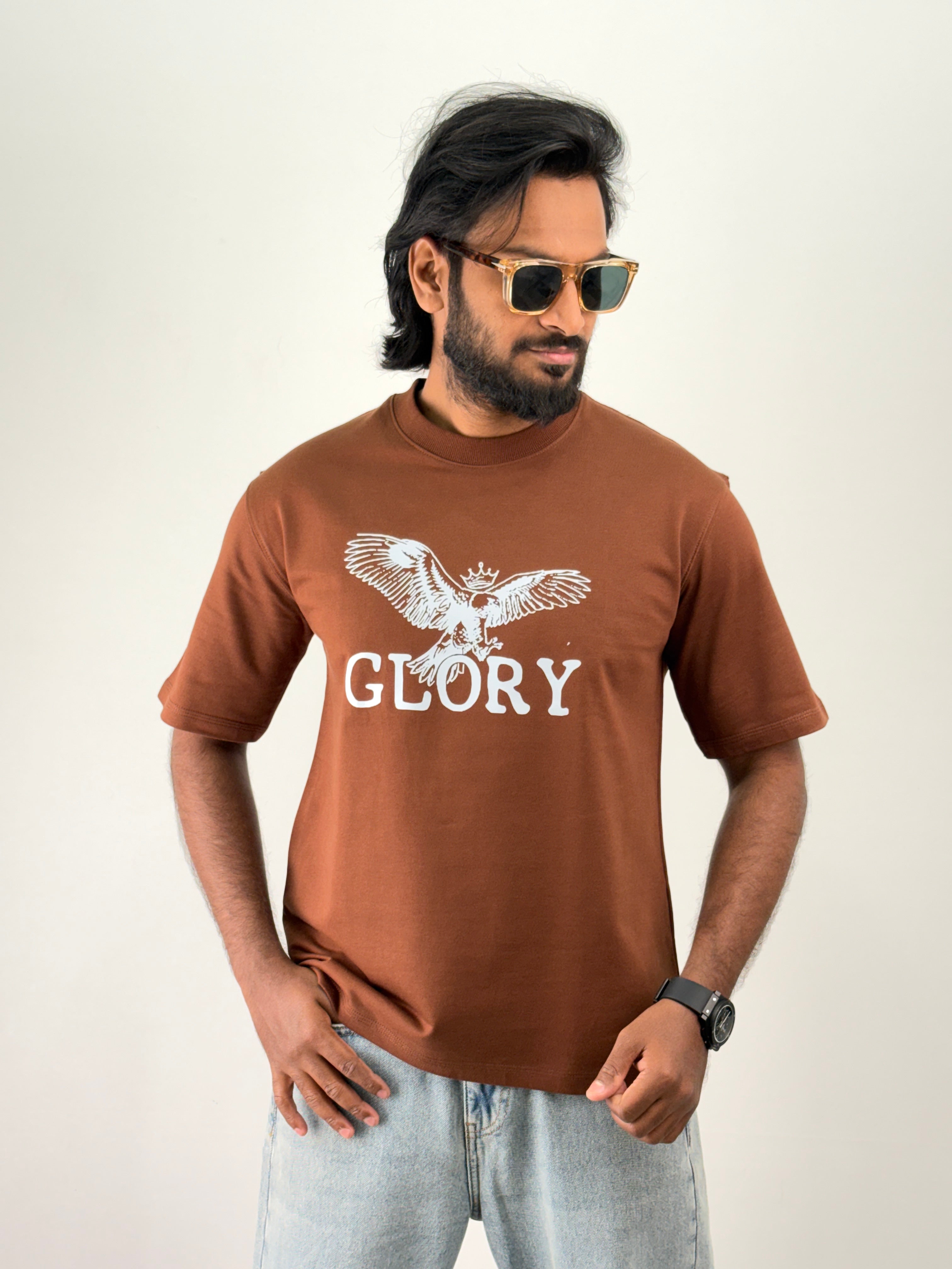 Brown Oversized T-Shirt