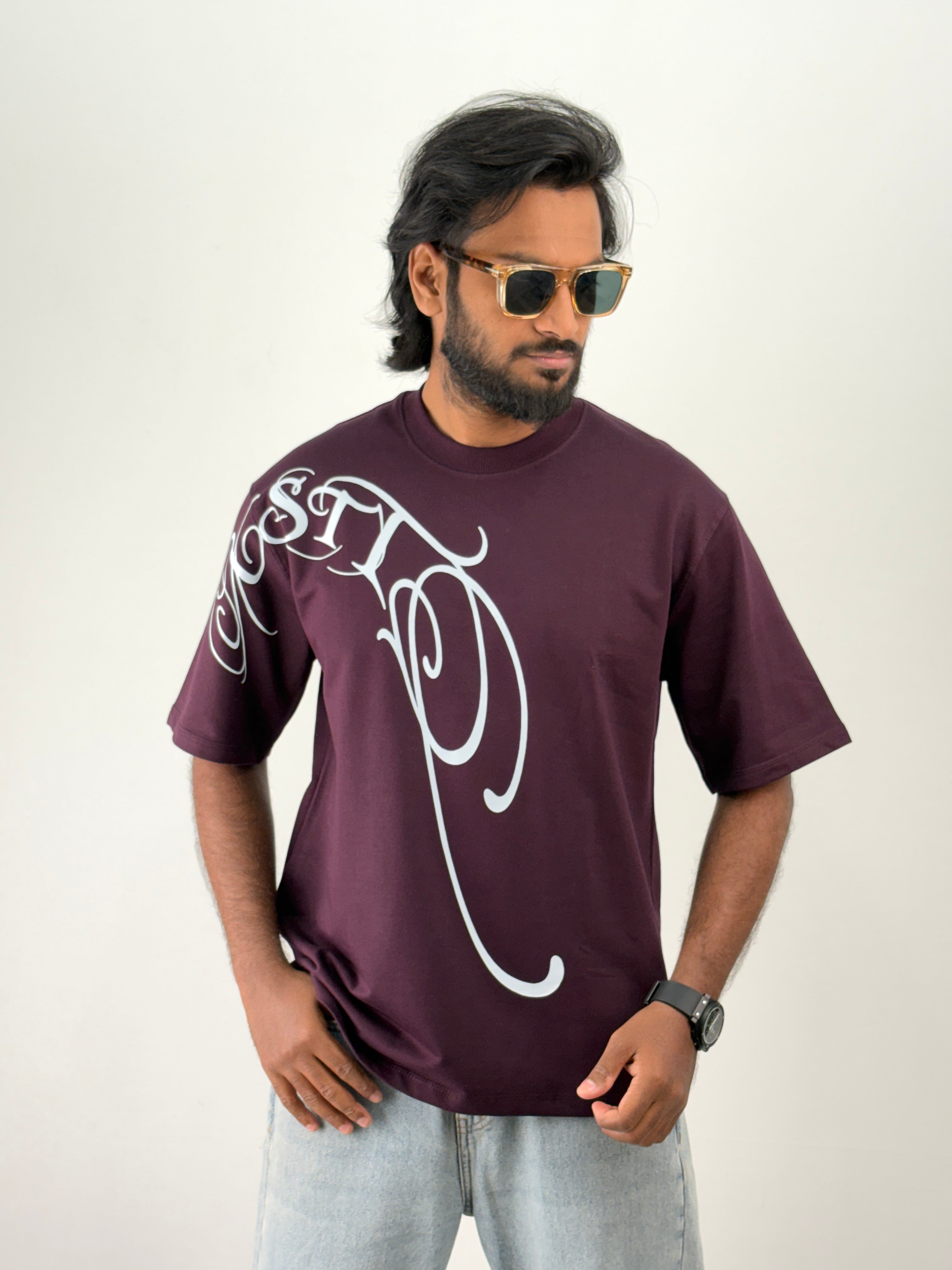 2 Wine Oversized T-Shirt