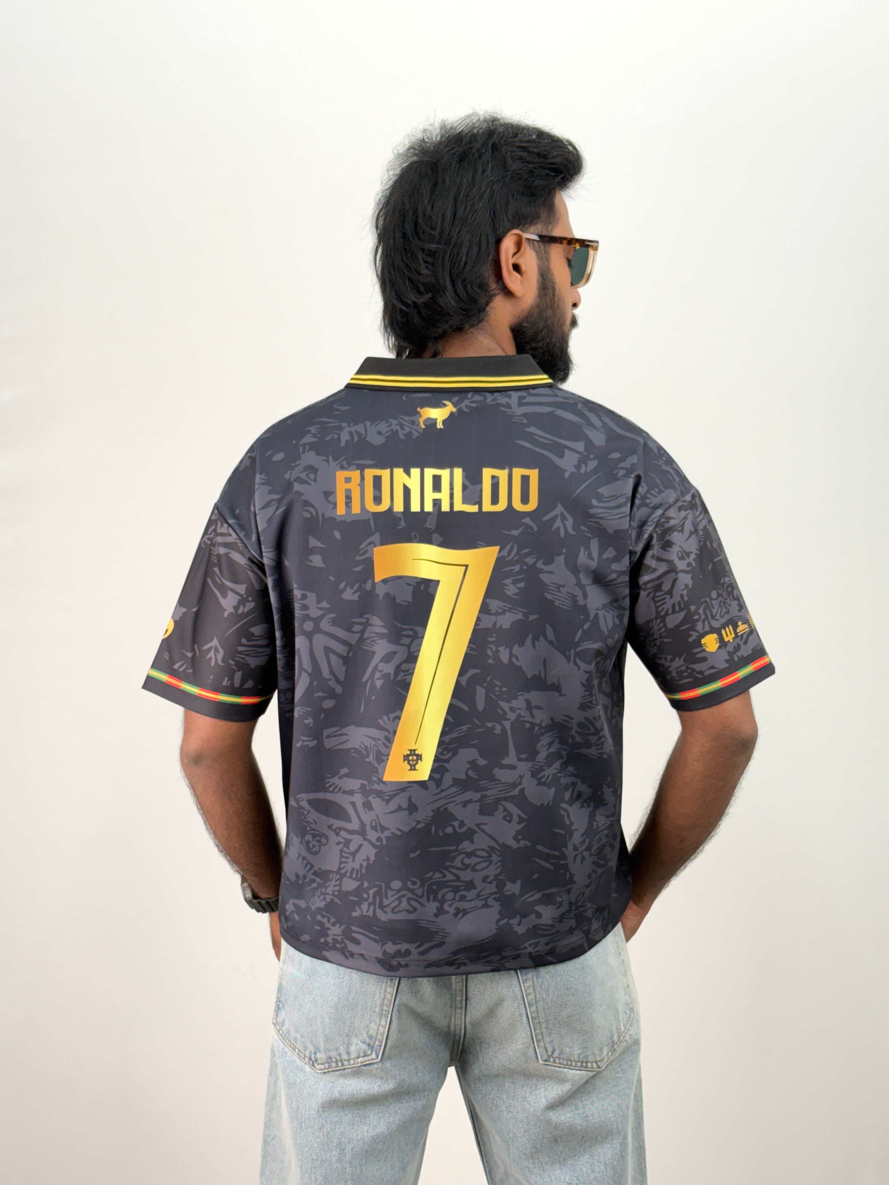 Portugal IMP Collared Football Jersey