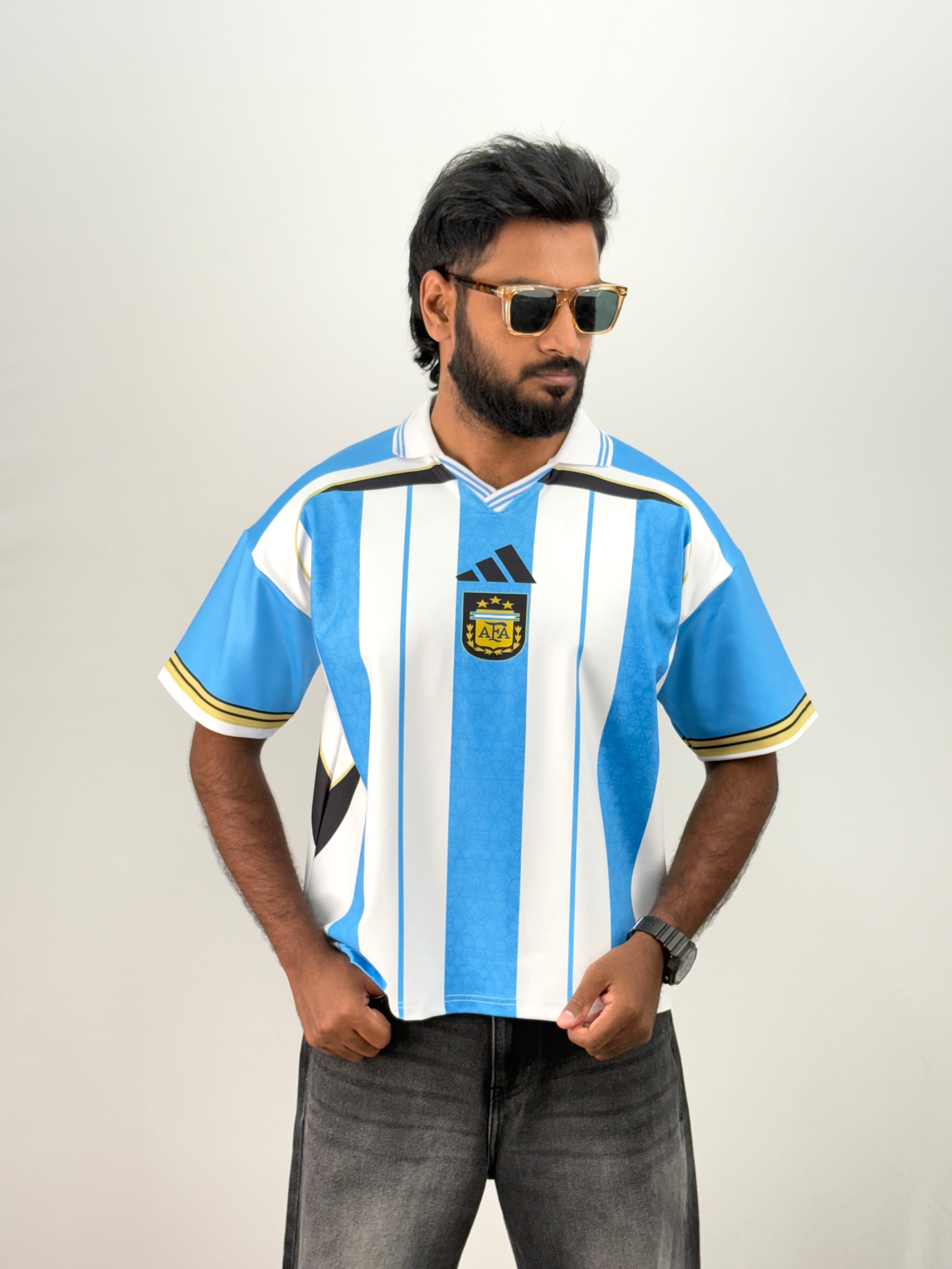 Messi IMP Collared Football Jersey