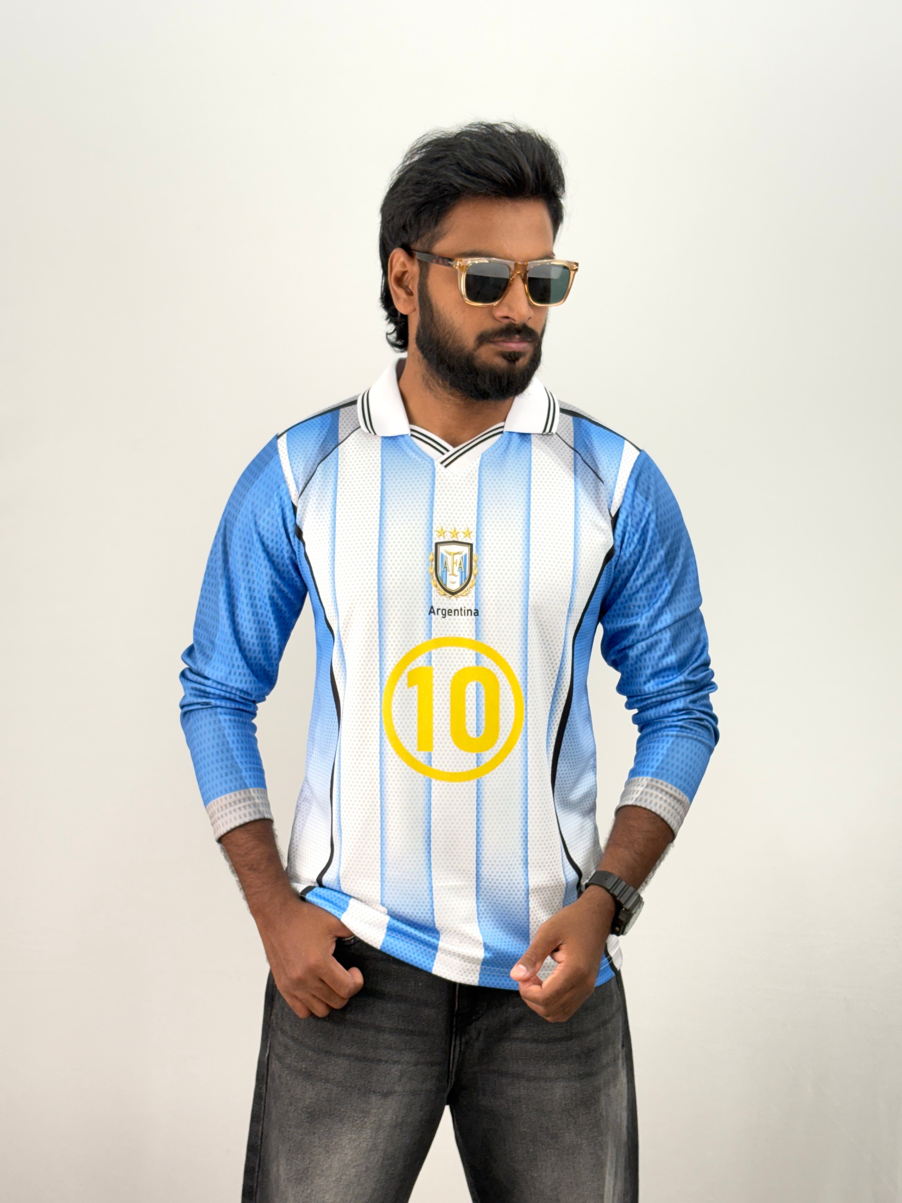 Messi Full Sleeve Football Jersey