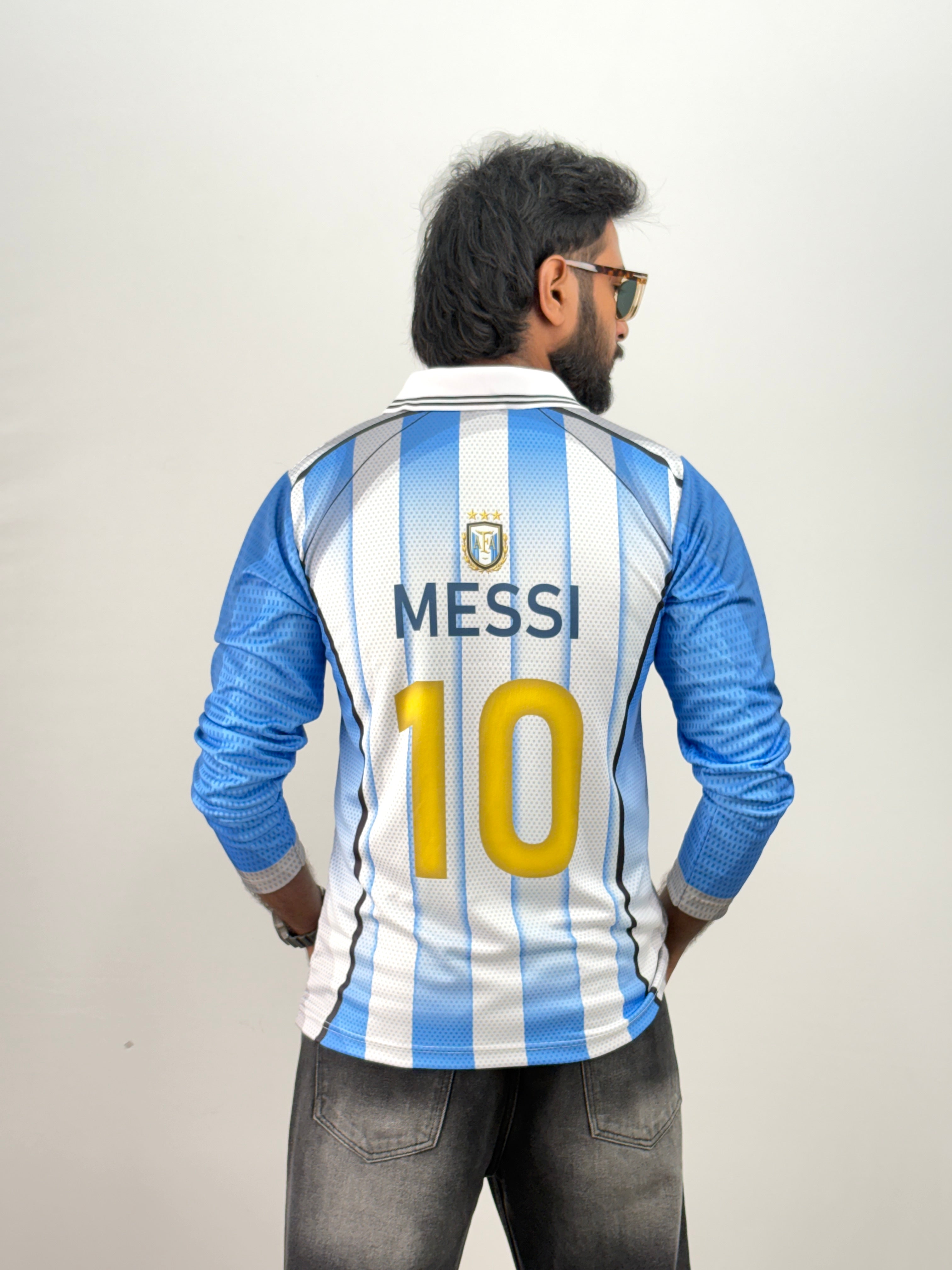 Messi Full Sleeve Football Jersey